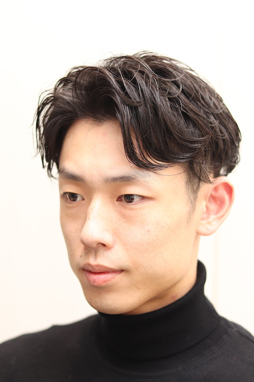 メンズ/刈り上げ/ツーブロック/アップバング