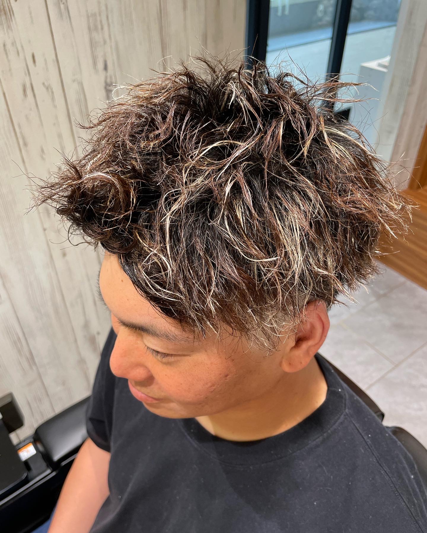 ツイスパ/アップバング/ホワイトメッシュ!