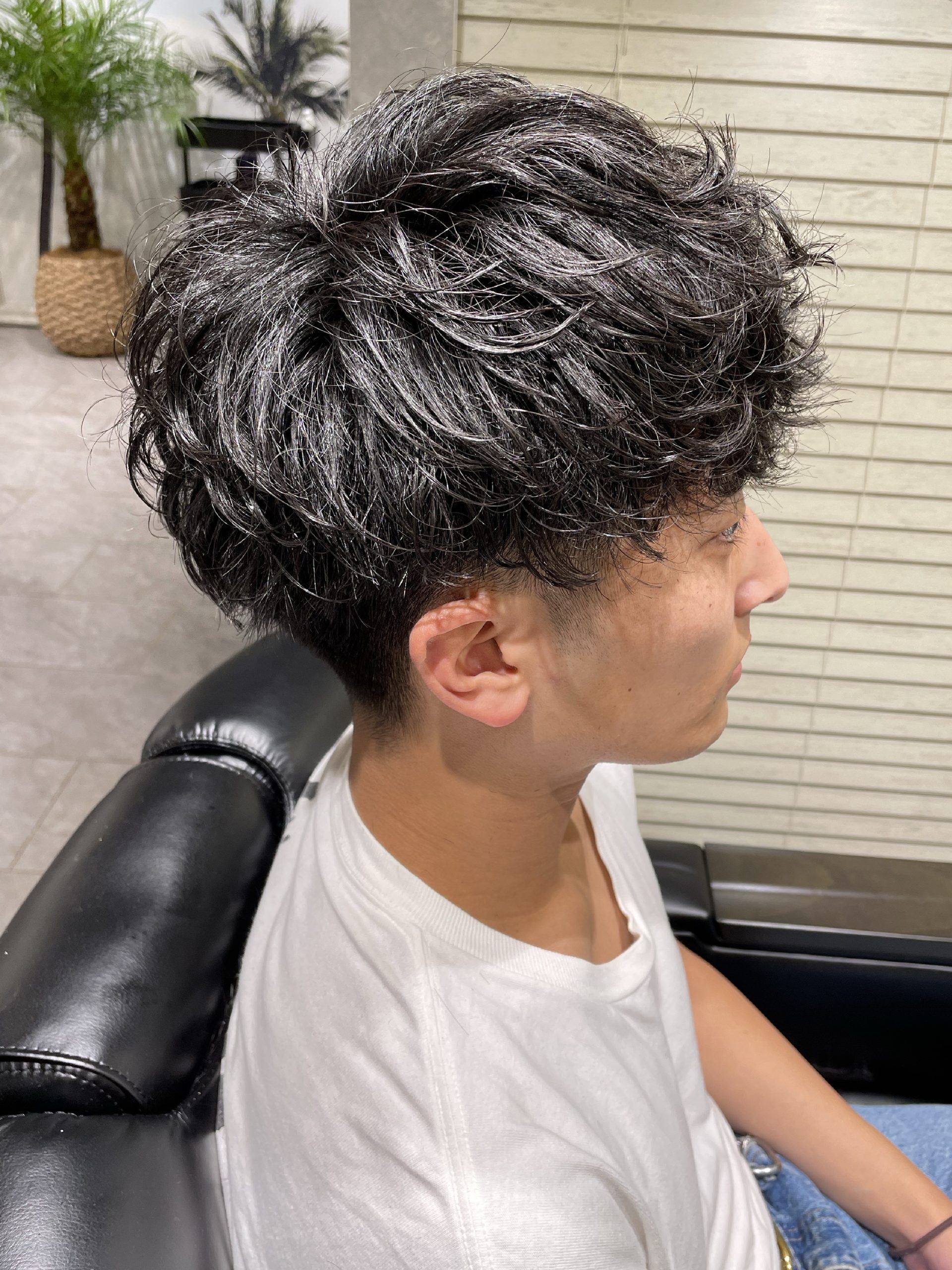 10代20代/マッシュ/重め/低めツーブロック