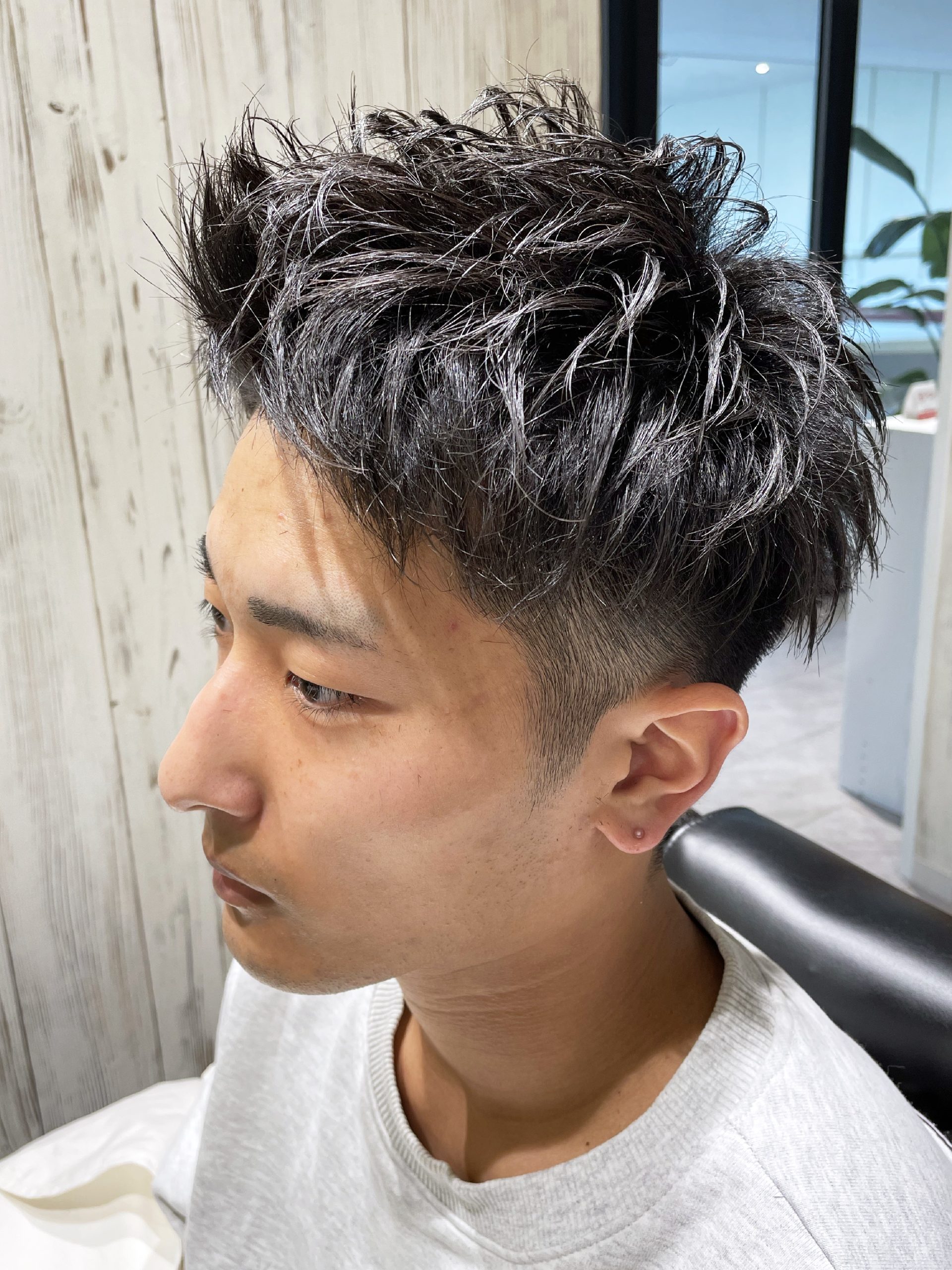 ビジネス/アップバング/メンズショート/ツーブロック/20代30代