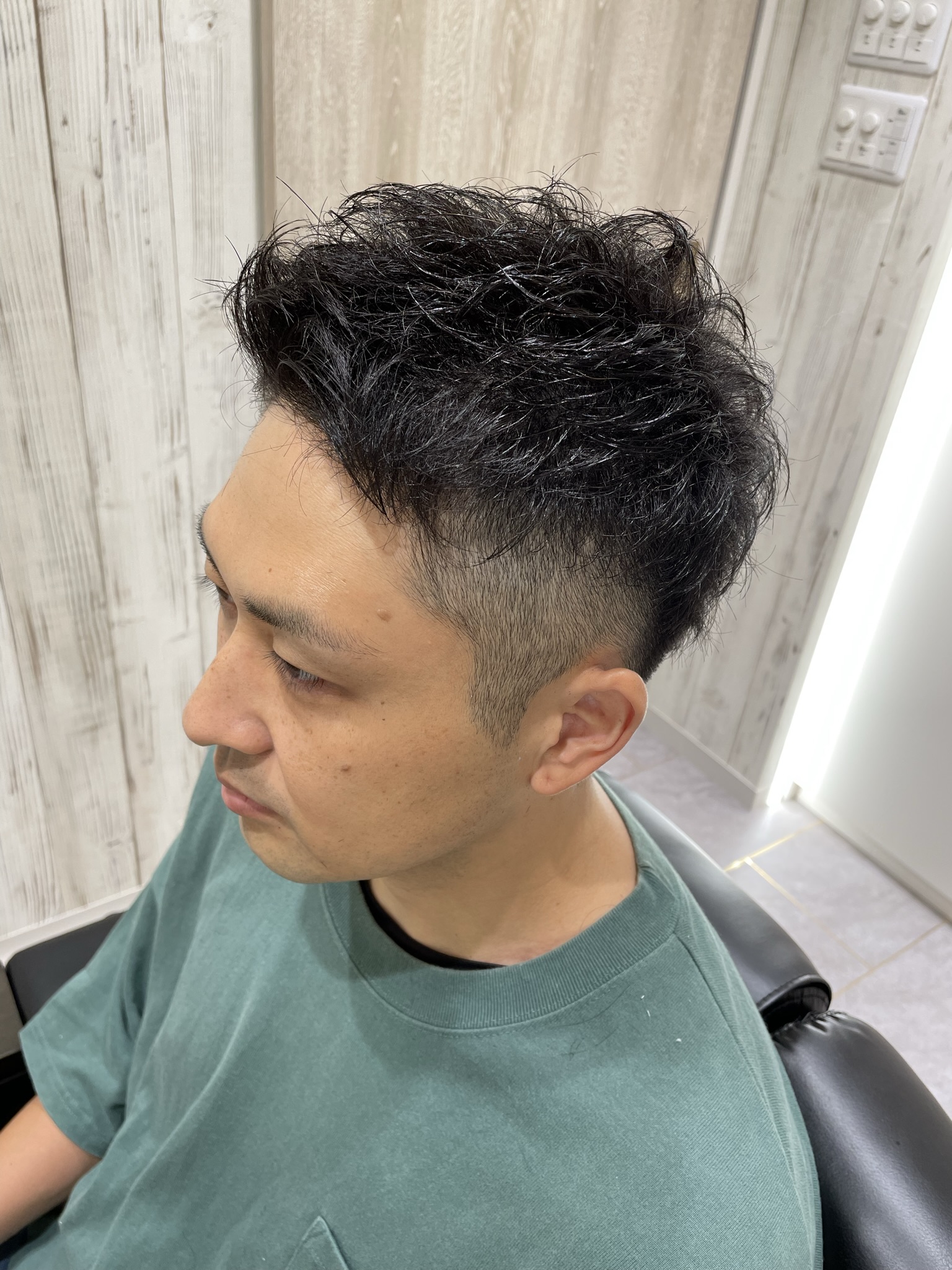 20代30代40代/ツーブロック/クセ毛/クセ毛風