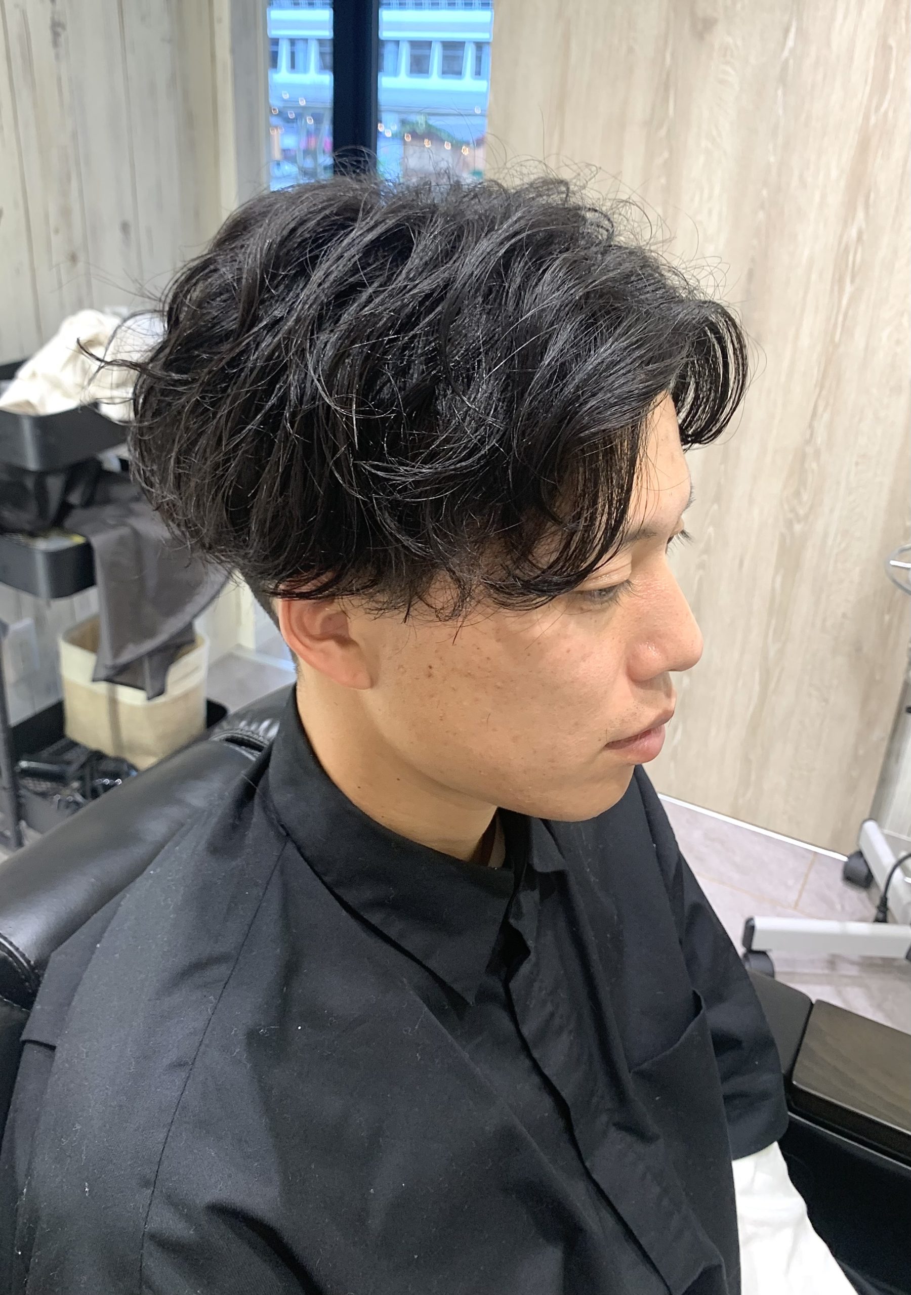 10代/20代/30代/スパイラルパーマ/マッシュ/緩め/重た目