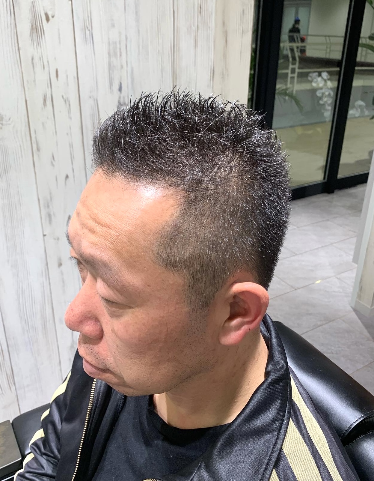 ベリーショート/ソフトモヒカン/刈り上げ/