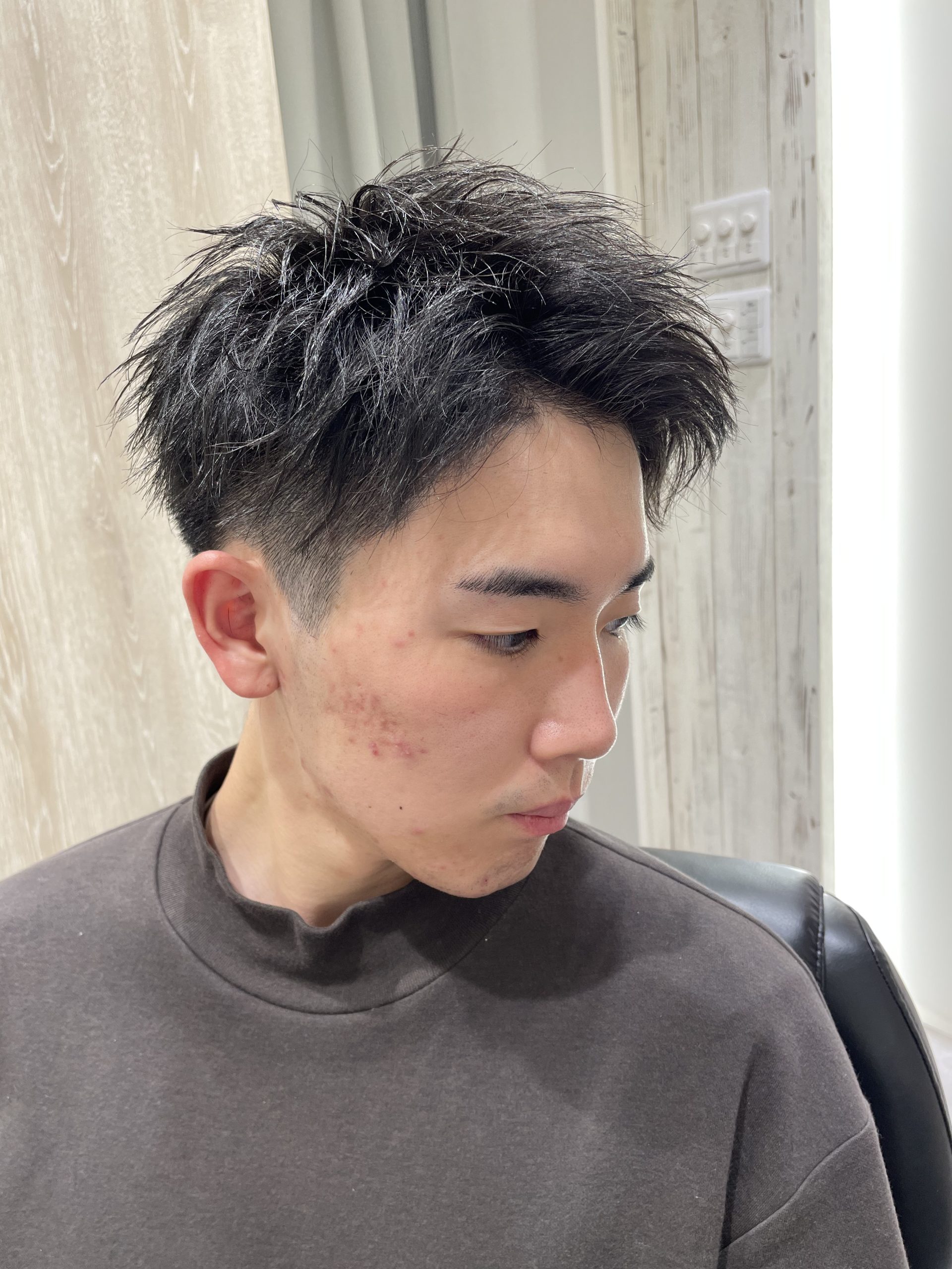 アップバング/ソフトパーマ/ニュアンスパーマ/ビジネス