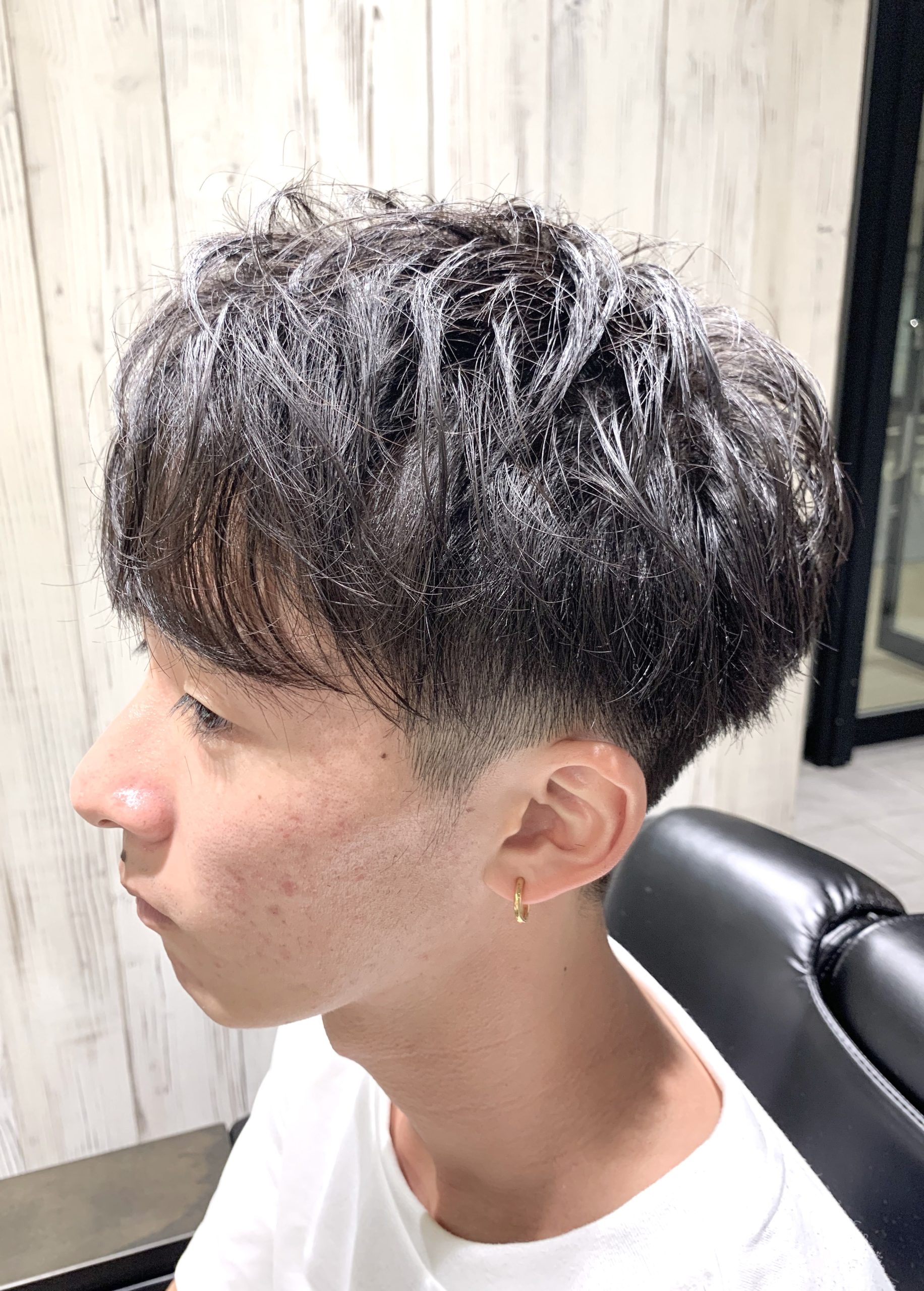 ツーブロック/マッシュ/ナチュラル/爽やか