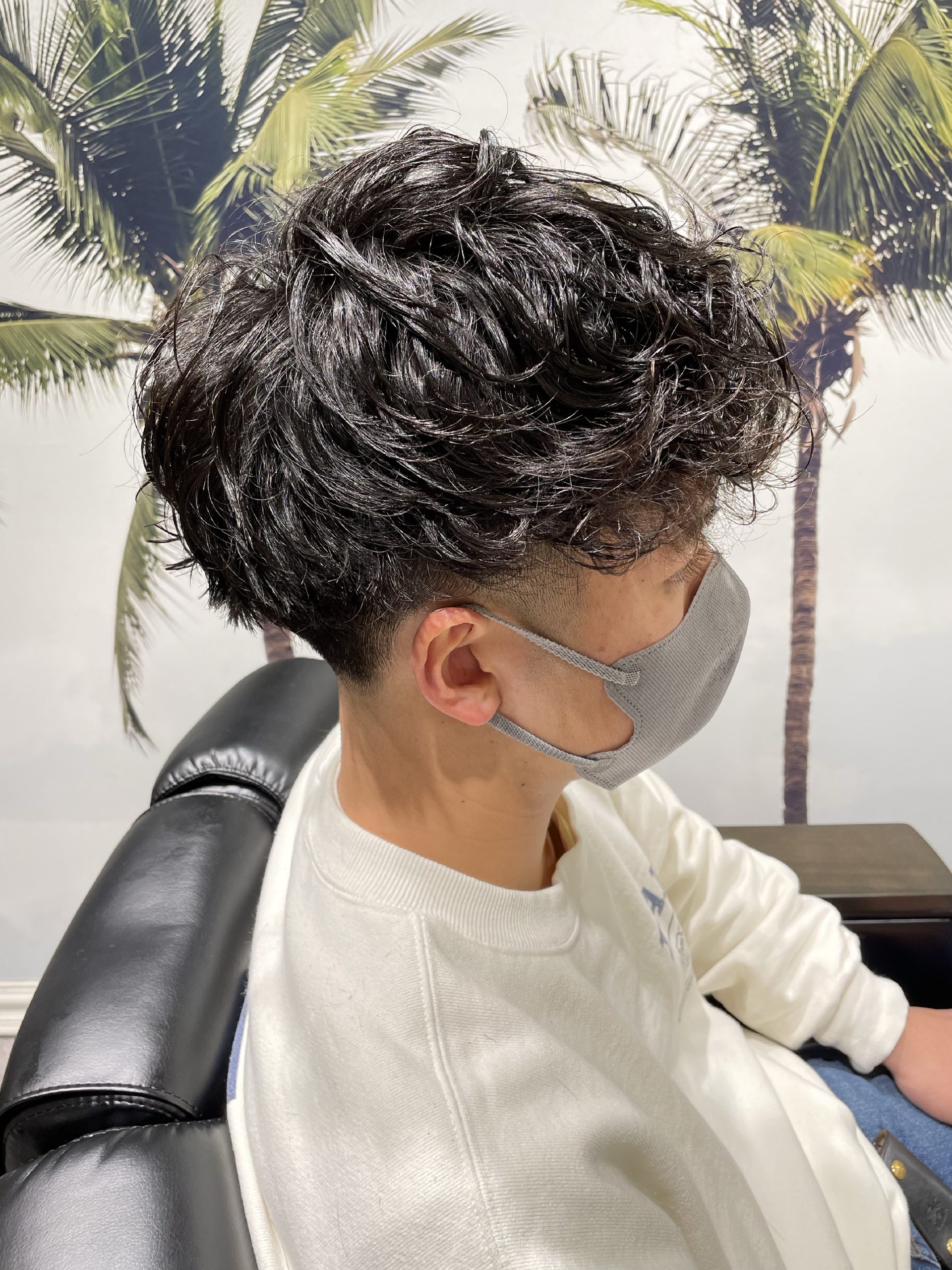 重め/スペインカール/10代20代/メンズパーマ/スパイラルパーマ