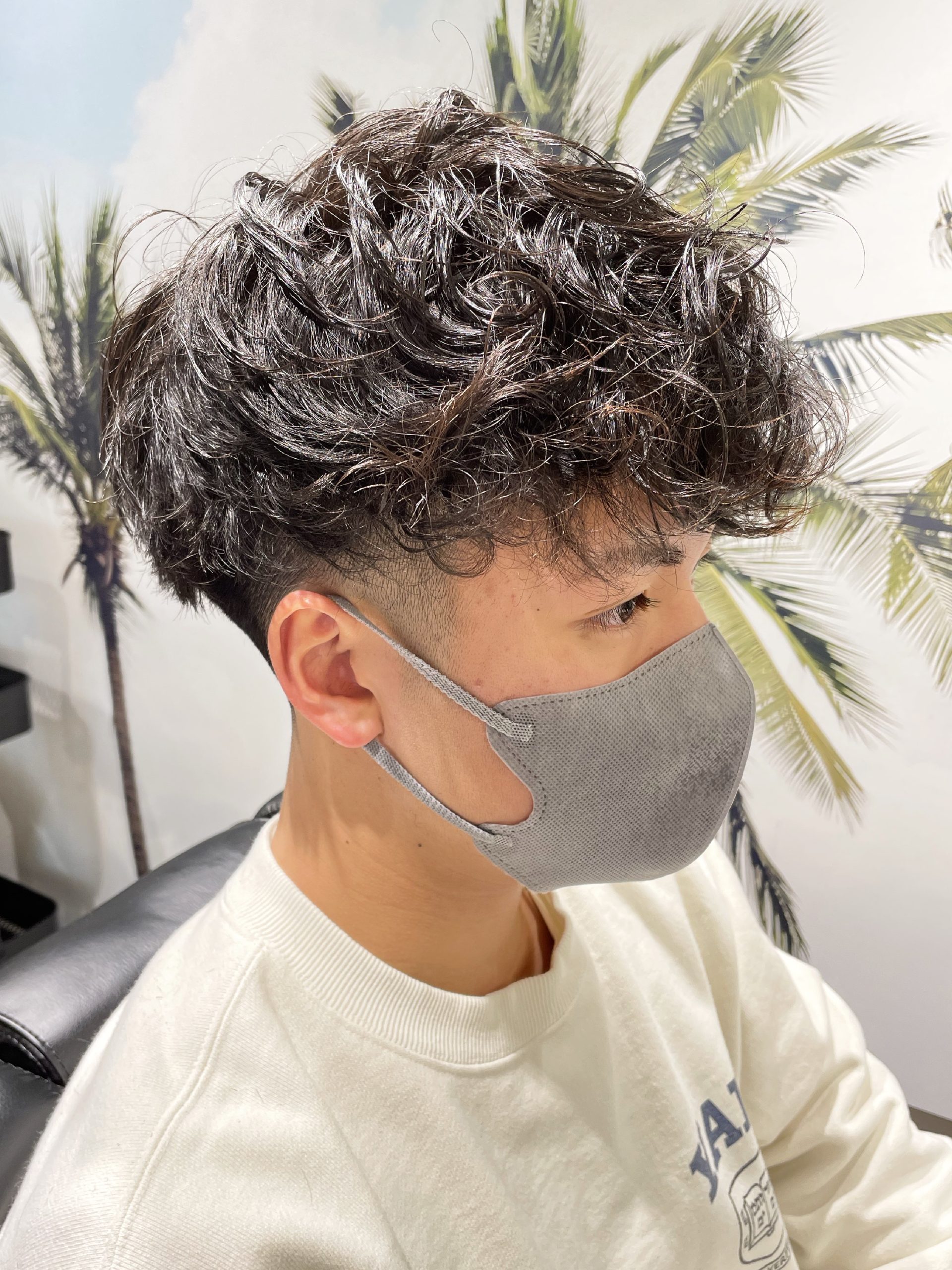 プードルパーマ/スペインカール/スペインカール/スパイラルパーマ