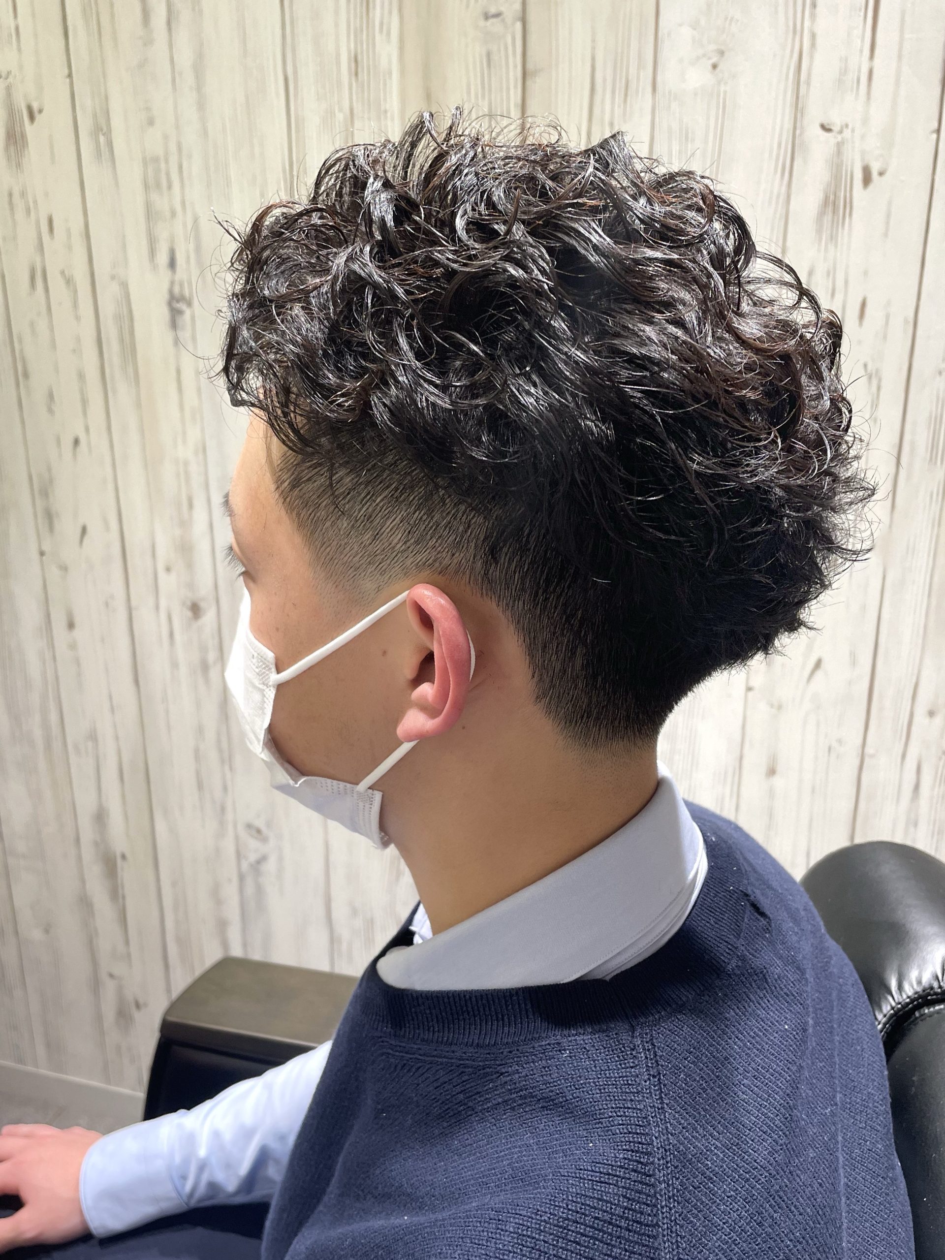 テーパーフェード/ローフェード/メンズパーマ/宮城リョータ