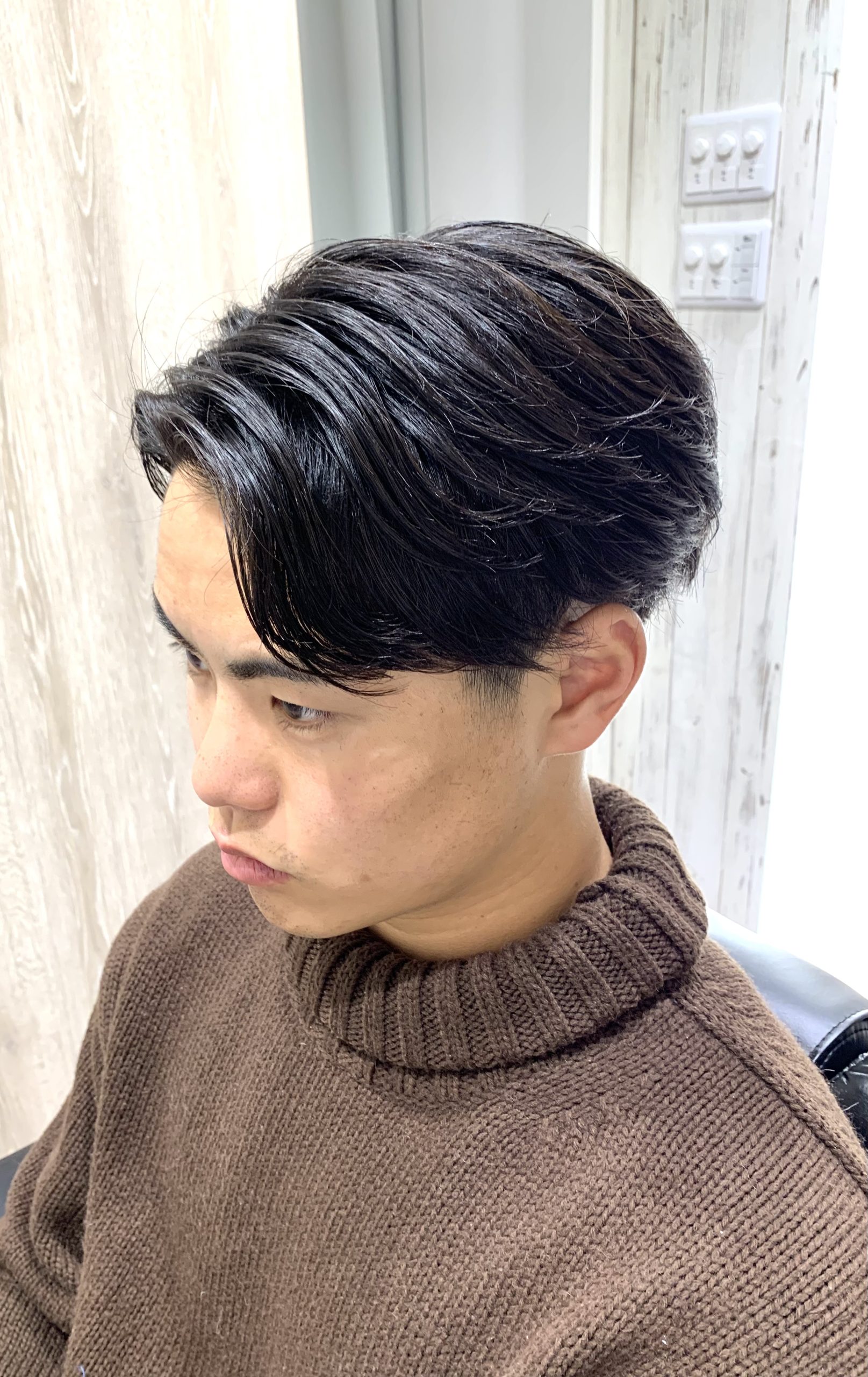 ビジネス/センターパート/ツーブロック/刈り上げ/10代/20代/30代/爽やか/重め/