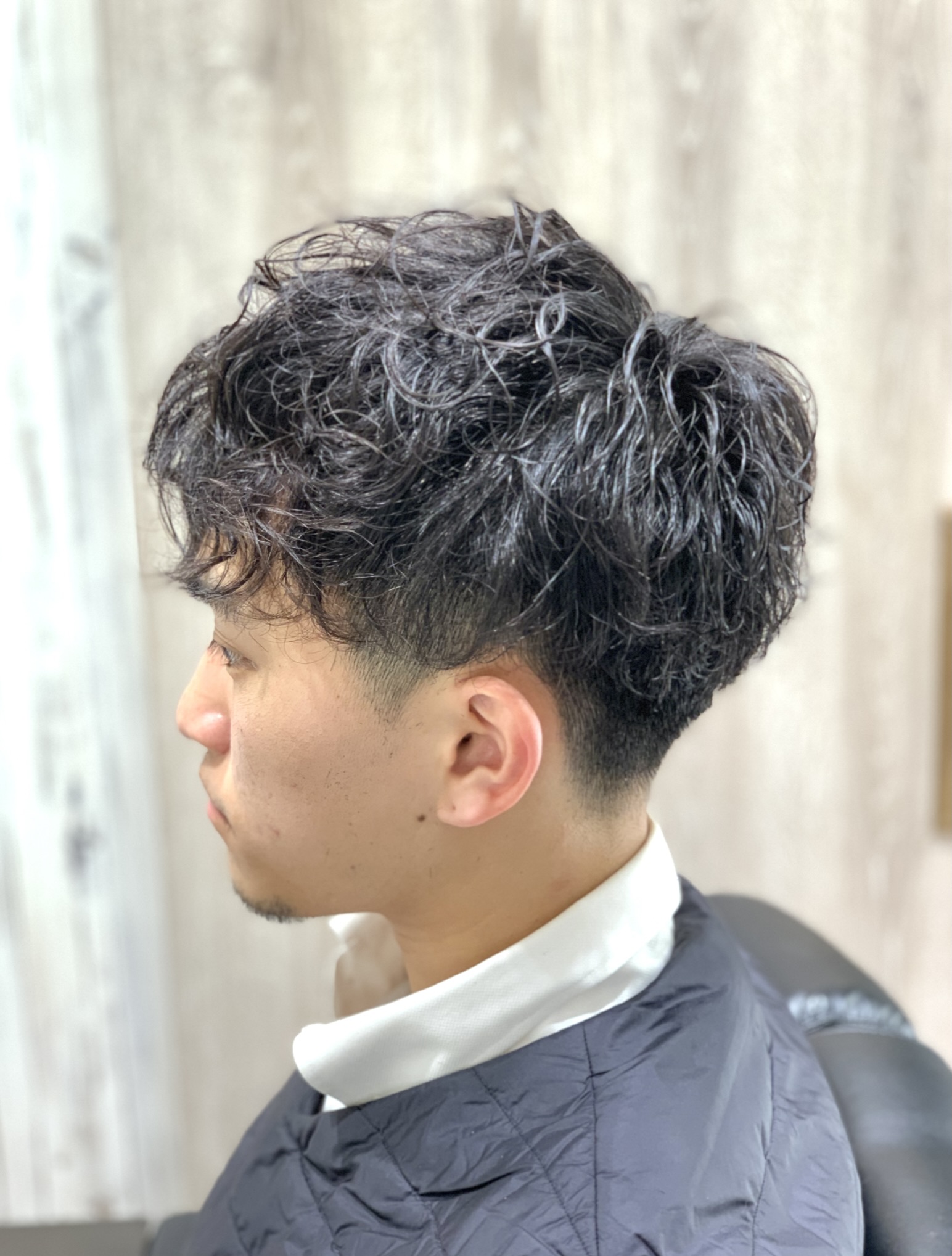 ナチュラルパーマ/癖毛風/マッシュ/ツーブロック/ビジネス/10代/20代