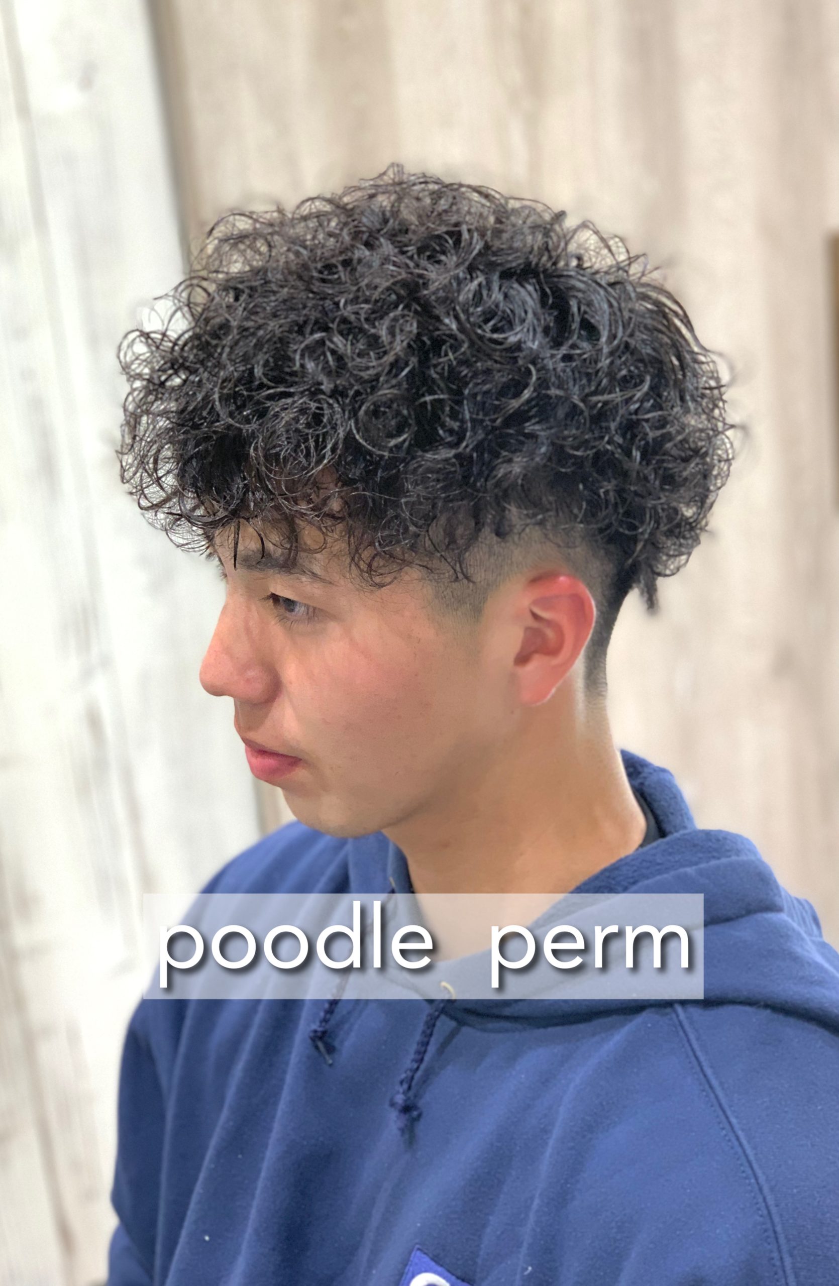 プードルパーマ/マッシュ/ショート/ツーブロック/10代/20代
