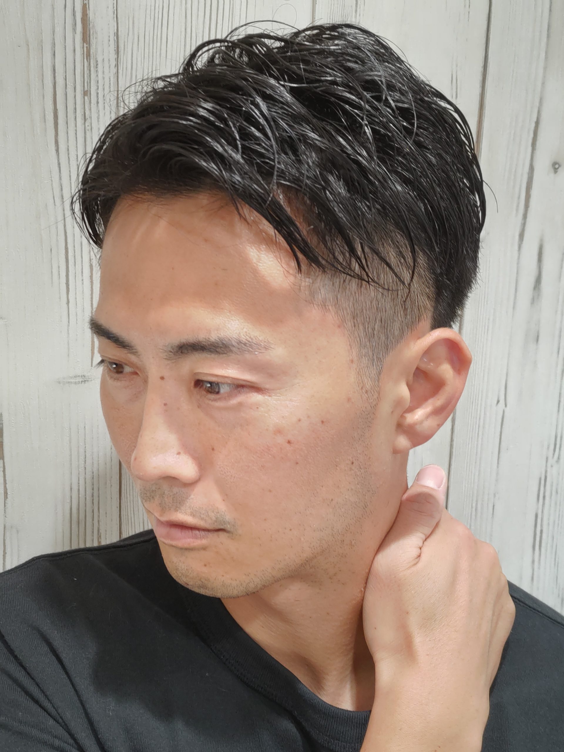 メンズカット/10代20代30代/ツーブロック/アップバング