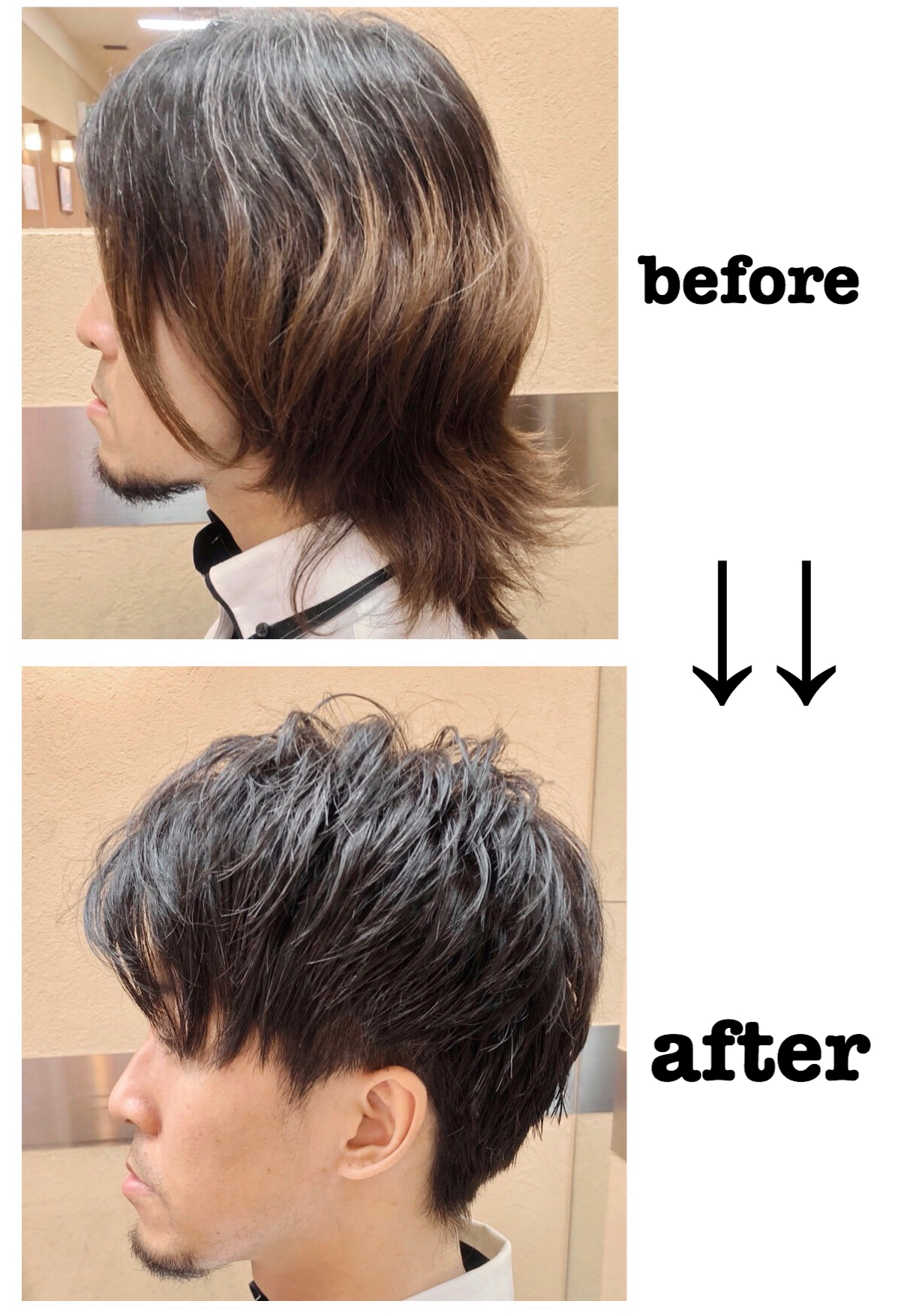 黒髪コンパクトショートマッシュ