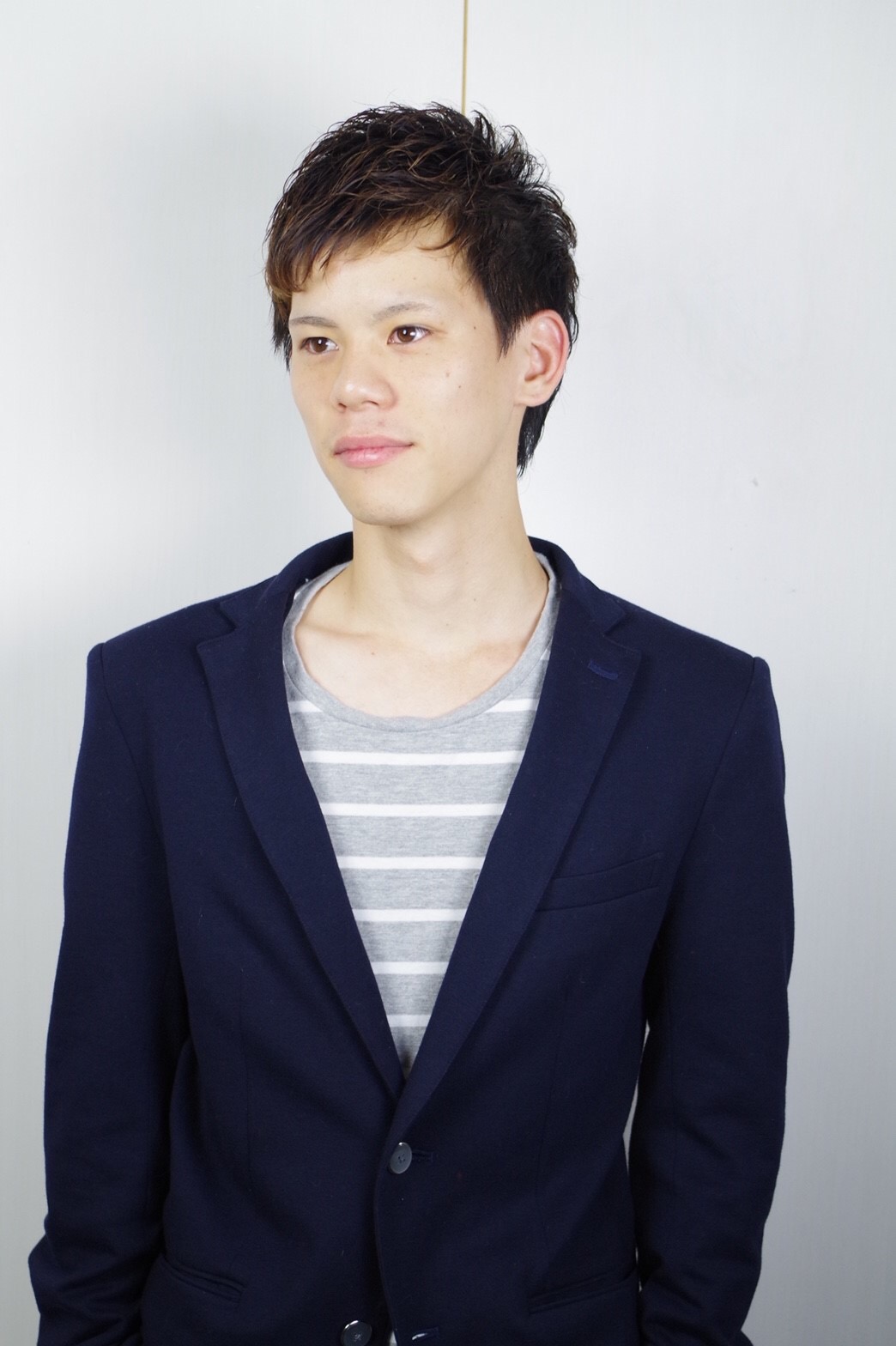 束感 ショート スマートパーマ