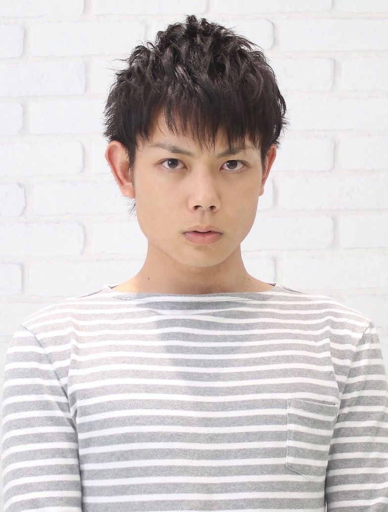 束感強調ショート