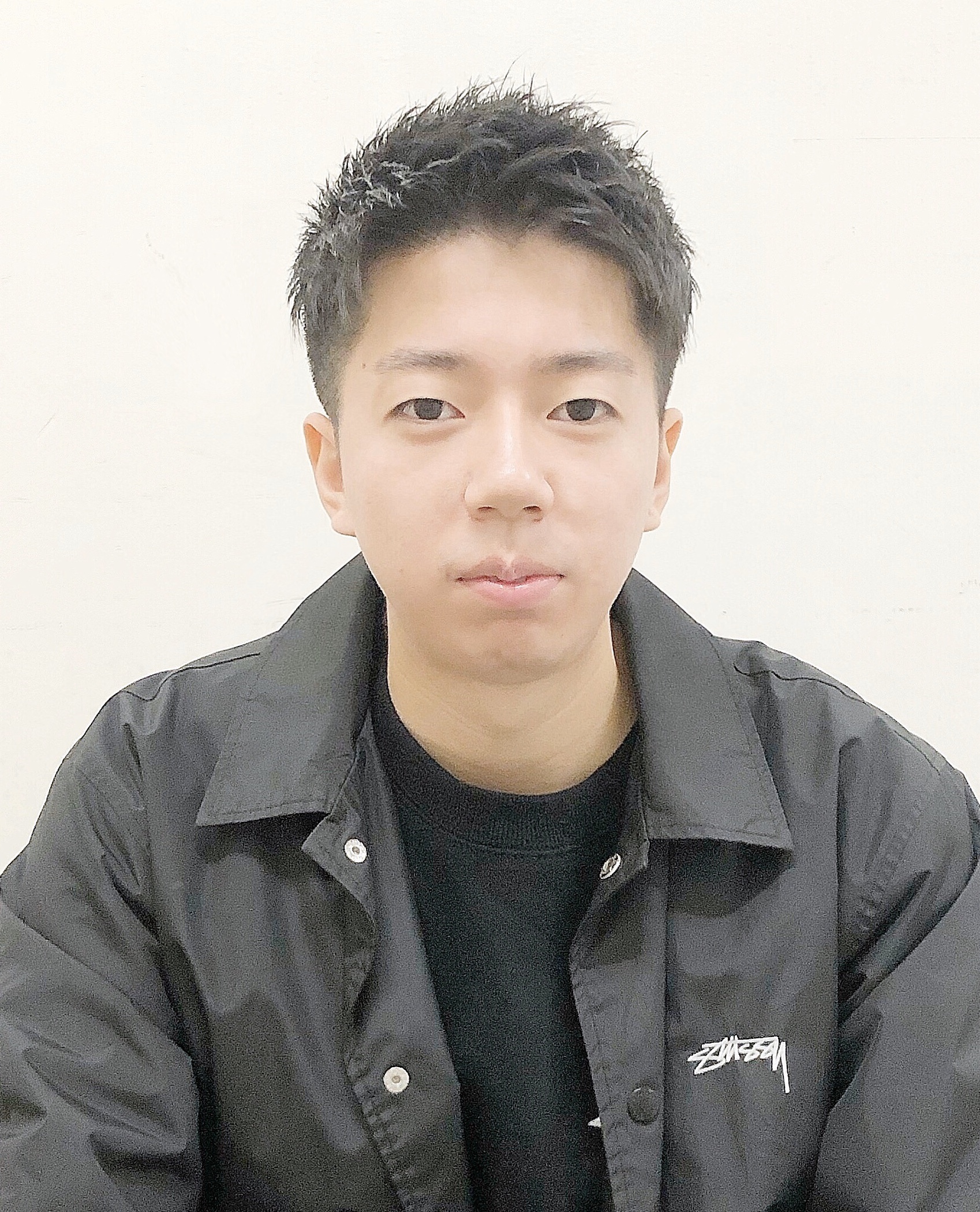 20代黒髪束感ストリート