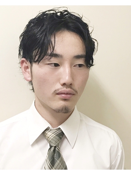 スーツ　デコ出しセンタースパイラルミニウルフ