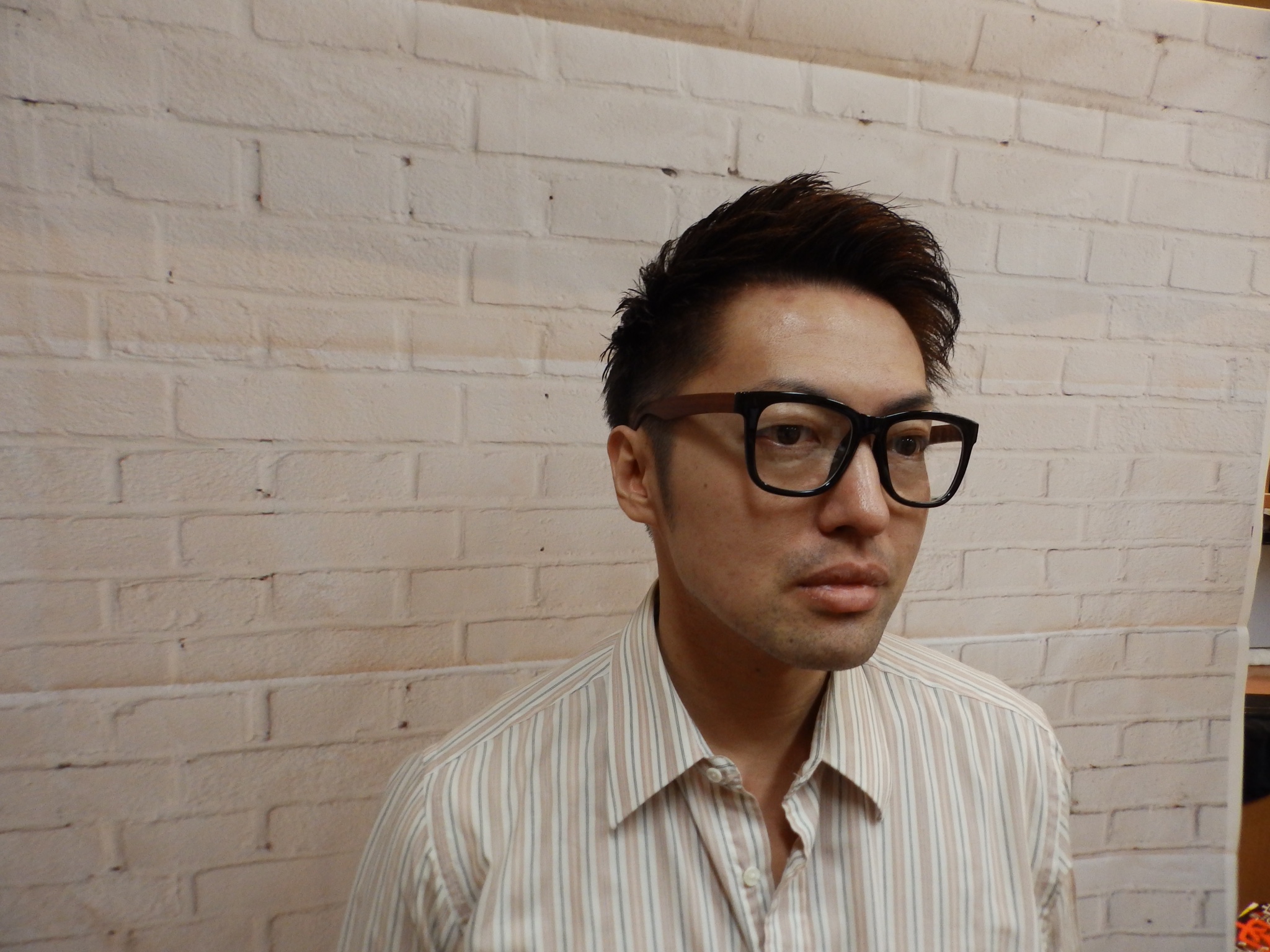 3、40代フワッとパーマツーブロック