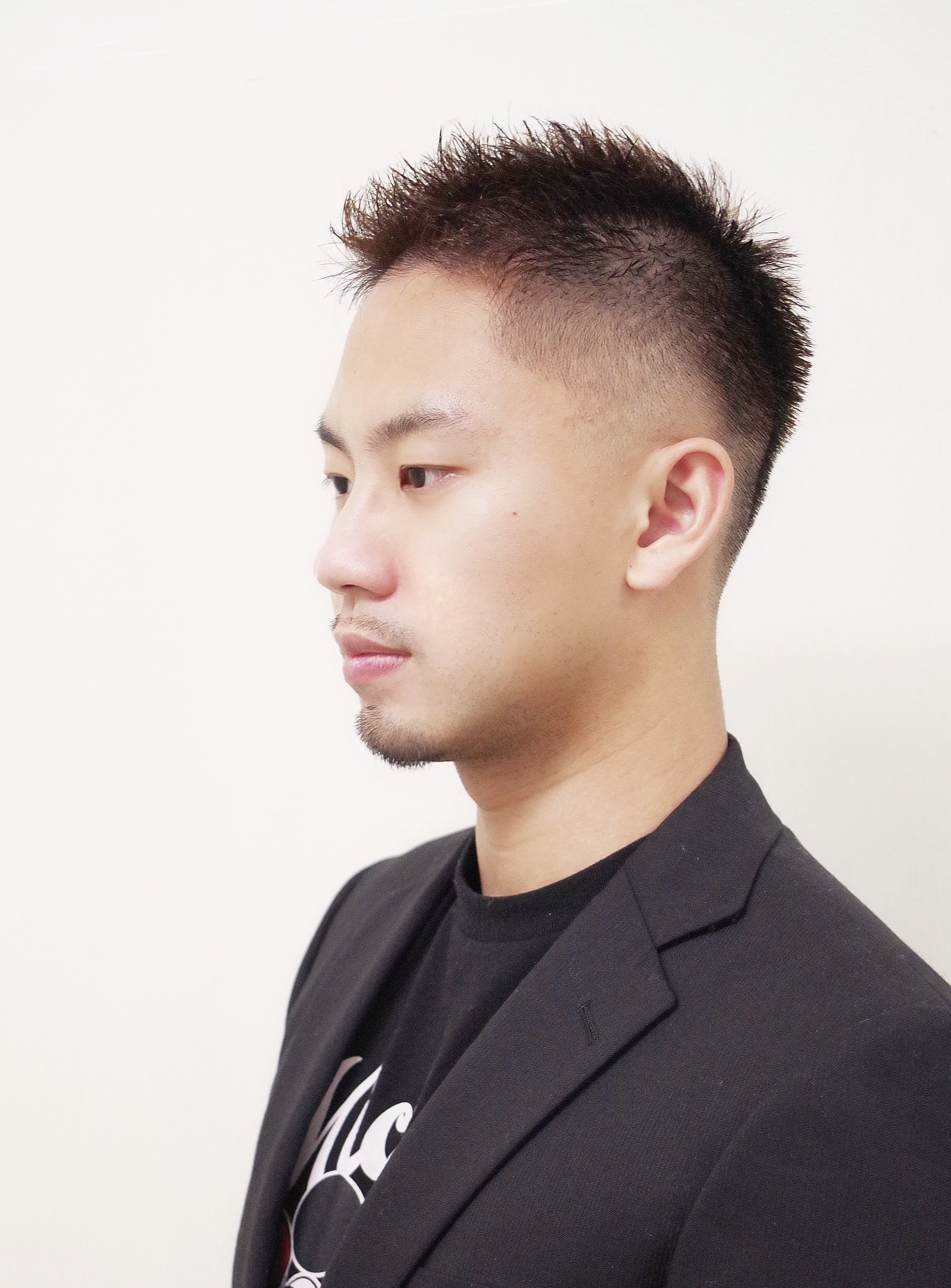 フェード束感ソフトモヒカン