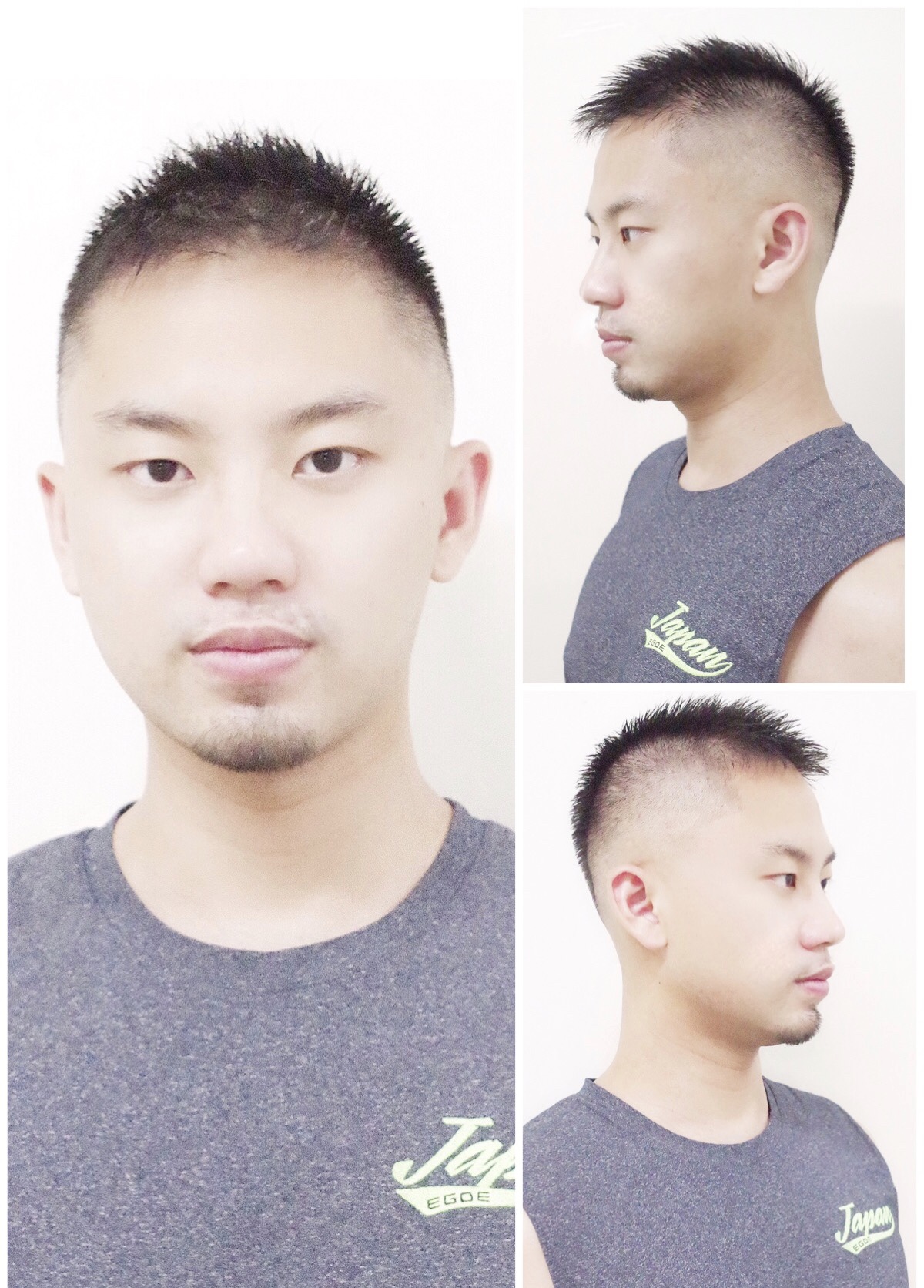 スキンフェード×ソフトモヒカン