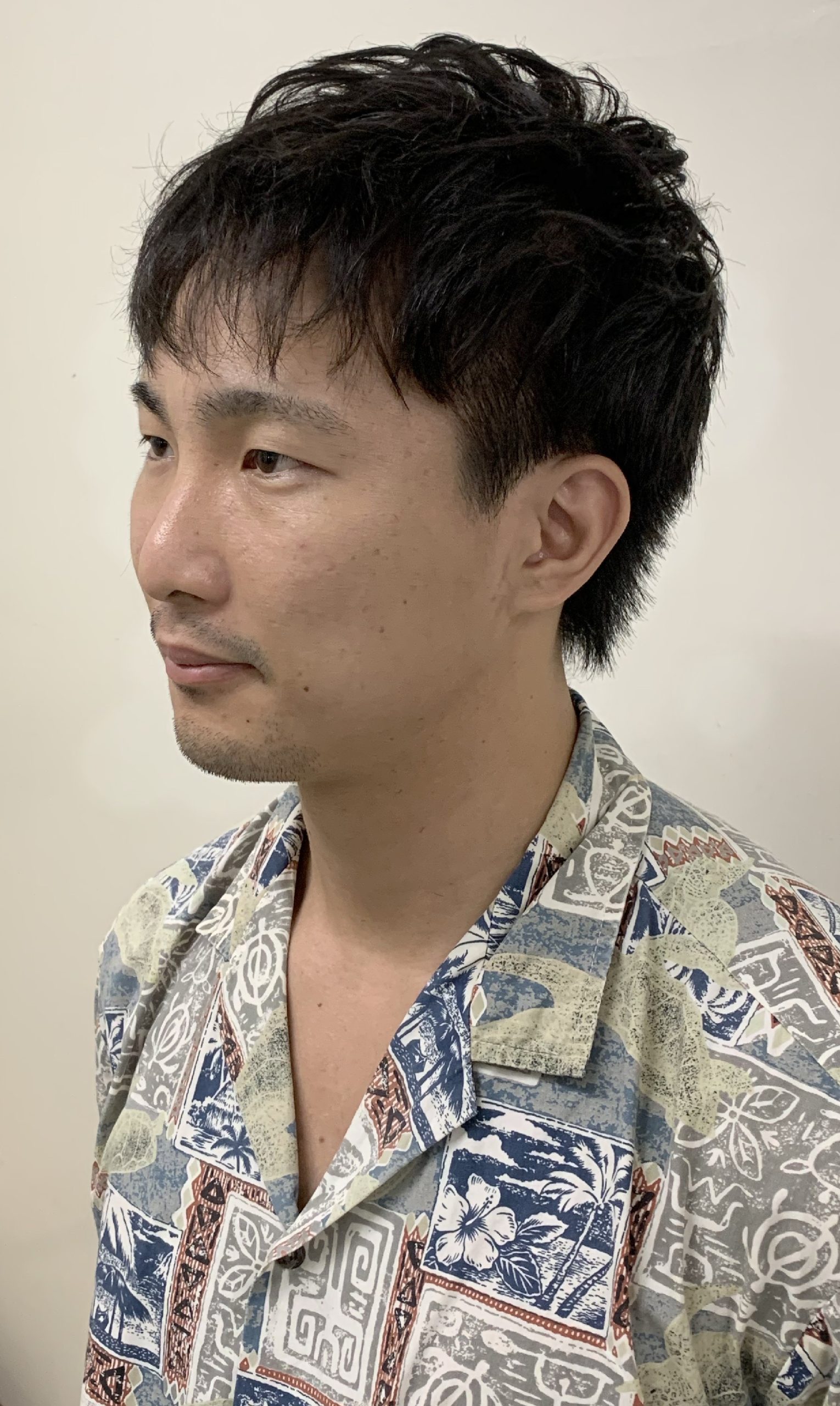 カジュアルアイロンパーマショート