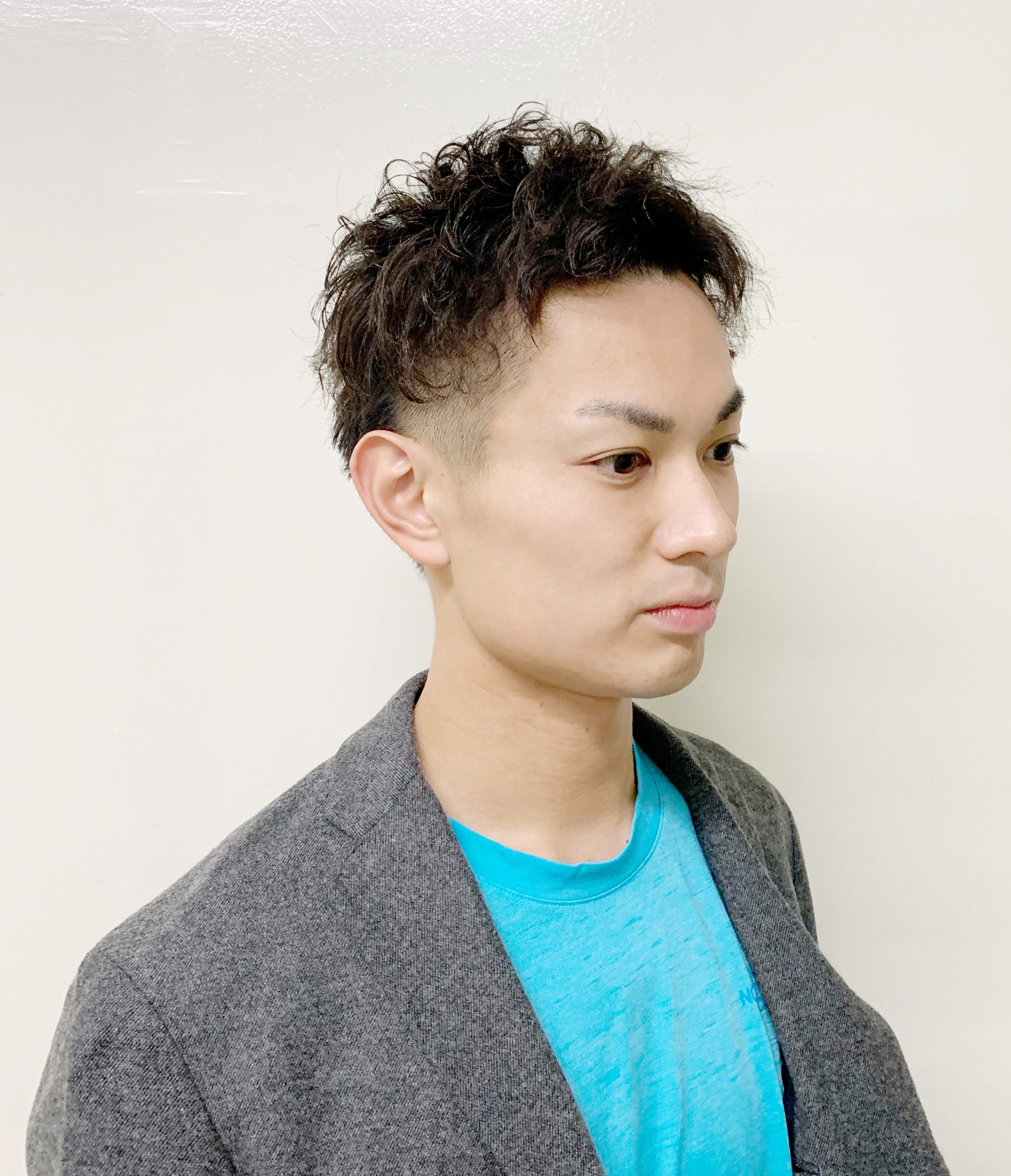 インテンスツーブロックパーマ