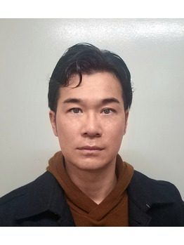 黒髪ジェルセットビジネススタイル