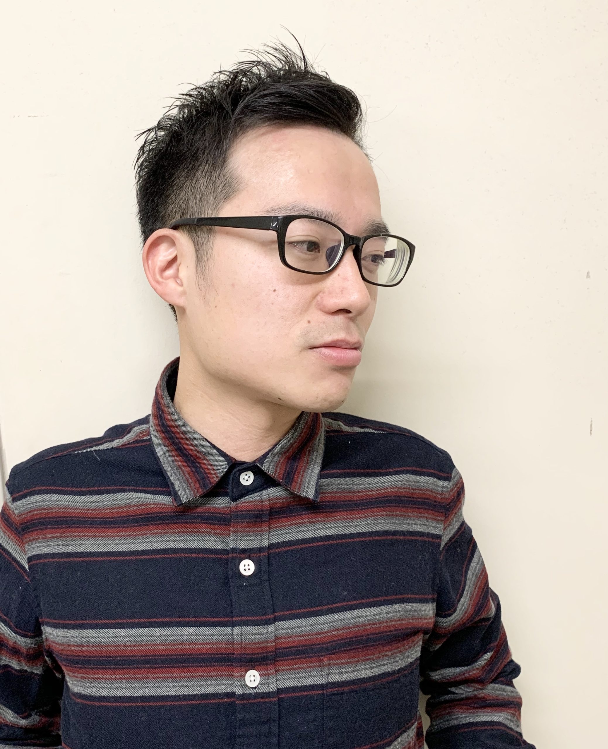 ショートクセ毛風パーマスタイル