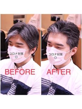 40代50代イケてるモテ親父バックスタイル