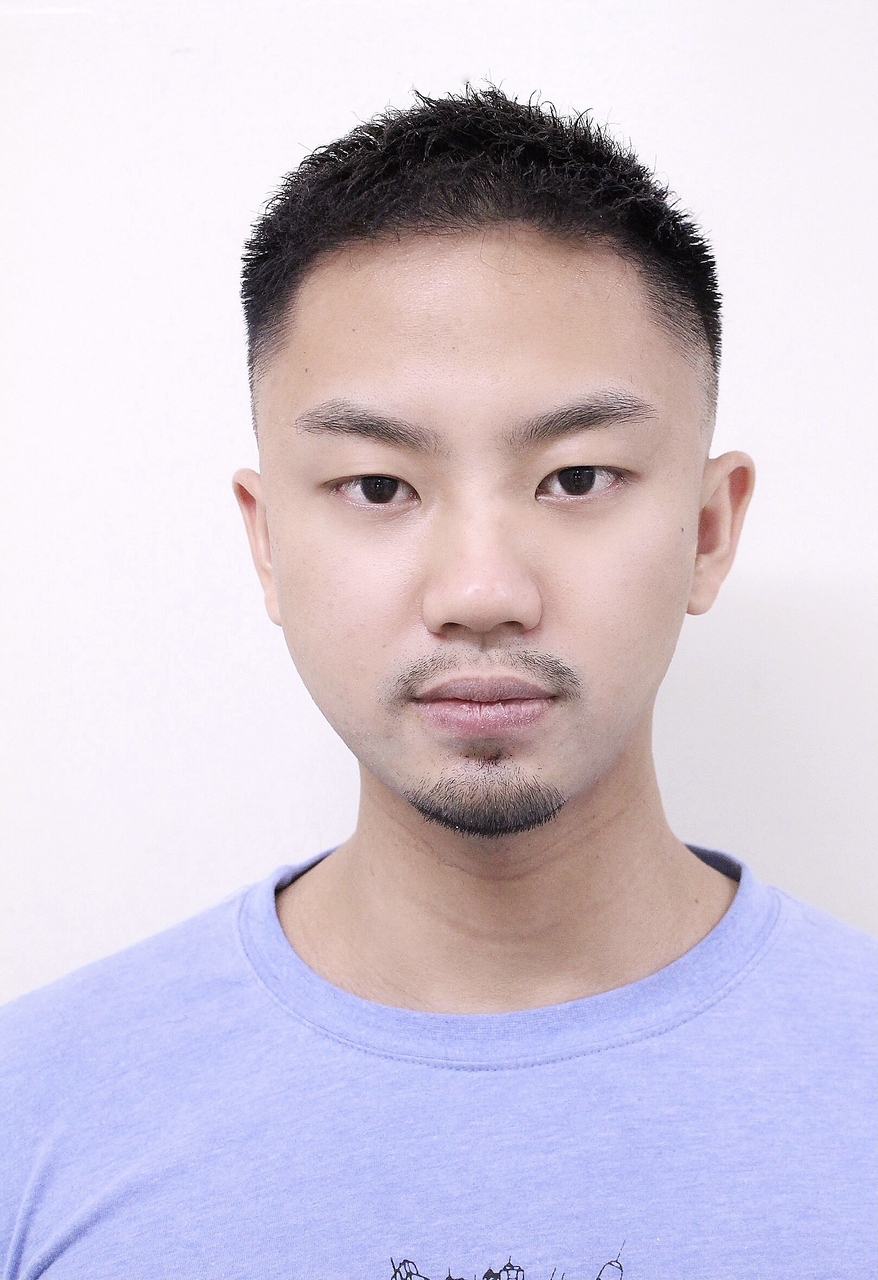 スキンフェード×アイロンパーマ