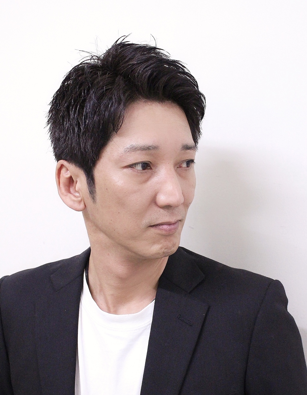 40代、50代アップバングショート