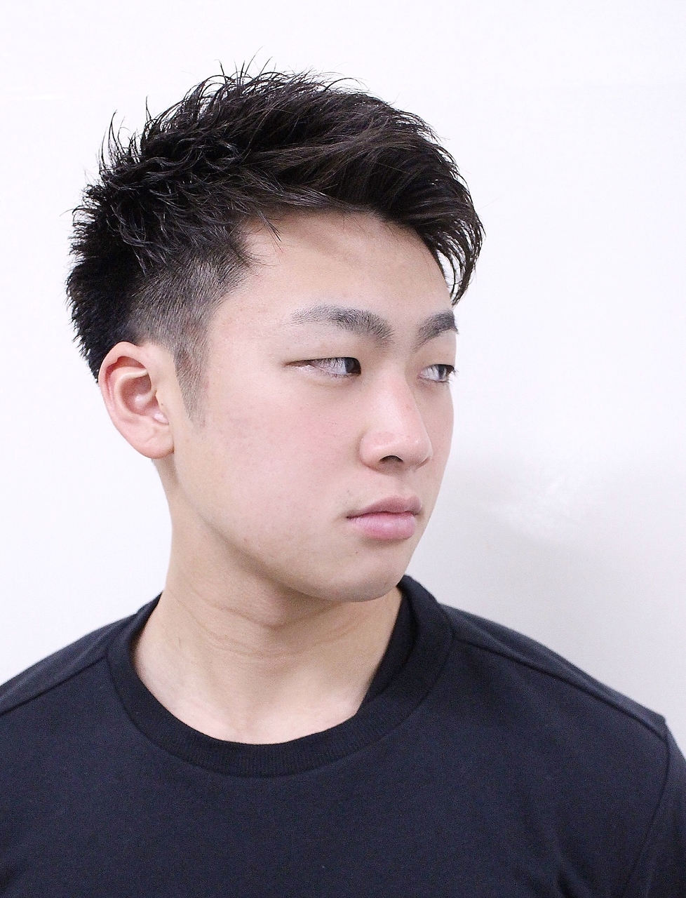 ツーブロックフェード×アイロンパーマ