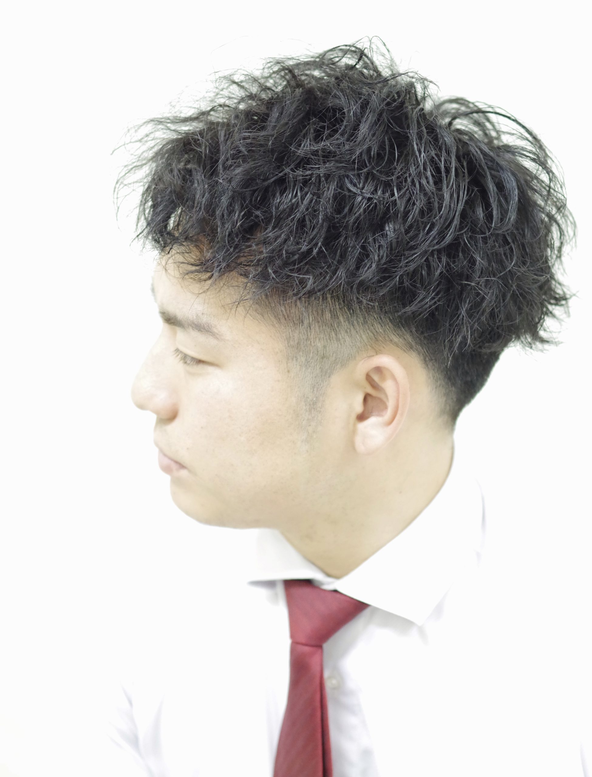 ビジネスツイストスパイラルツーブロック