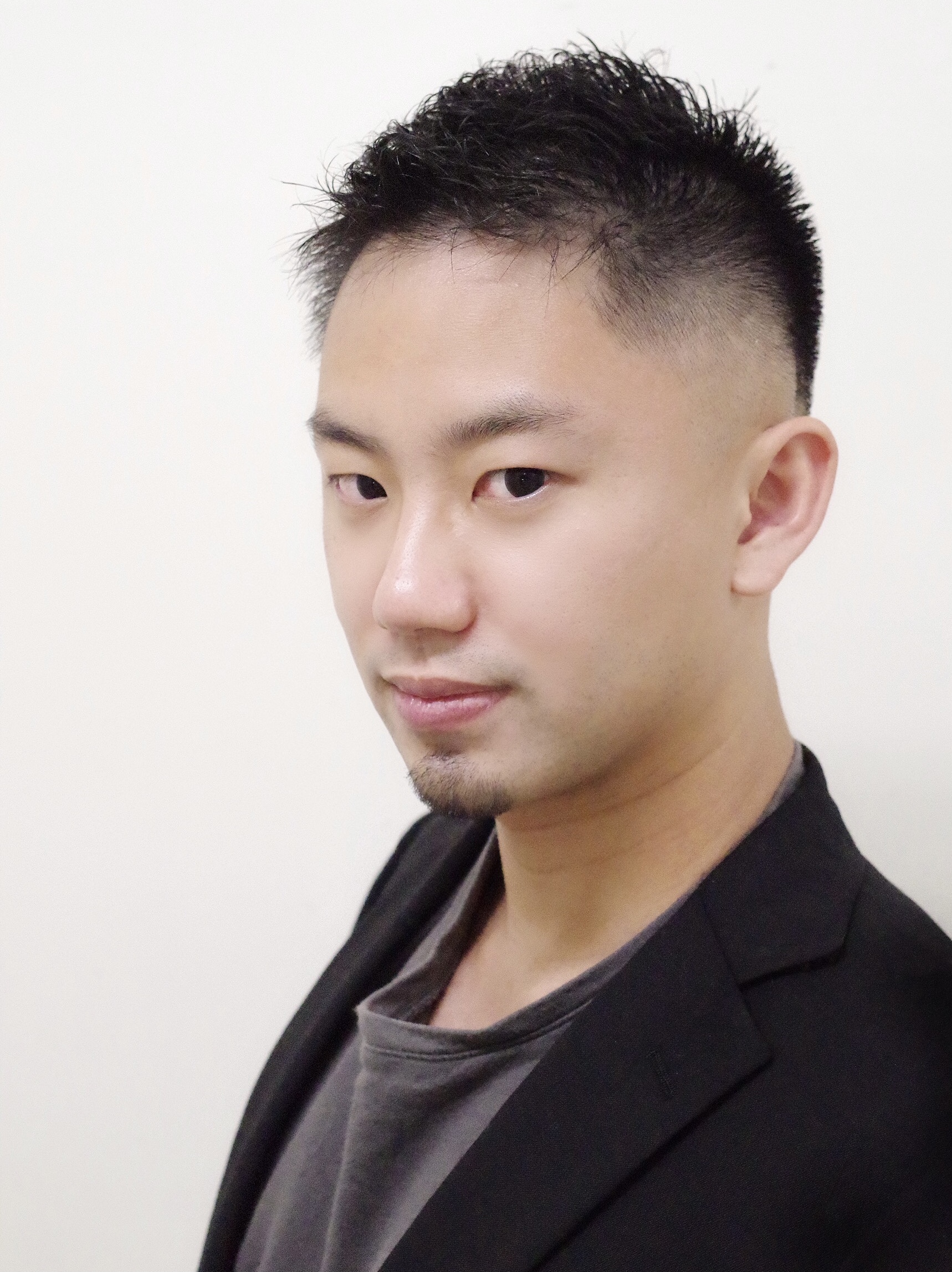 フェード無造作パーマ