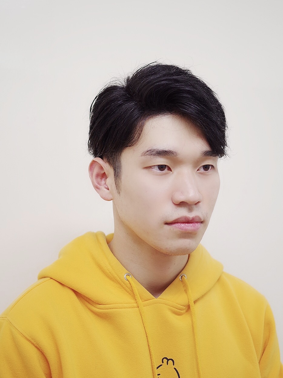 20代30代モテ髪ツーブロック×アップバングショート