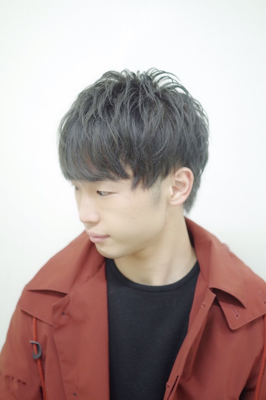 【マツナガ箱崎】20代ライトマッシュ×メタリックグレージュ