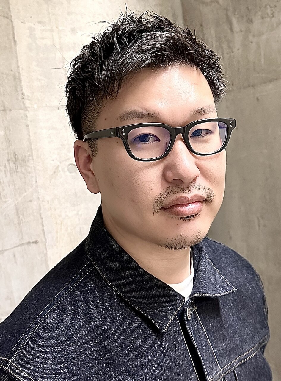 アップバングベリーショートツーブロック/メンズカット/フェード