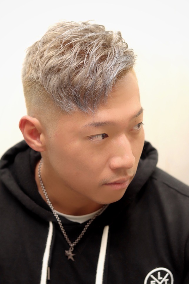 【ヨシザワ人形町】アシンメトリー 前下がり刈り上げ