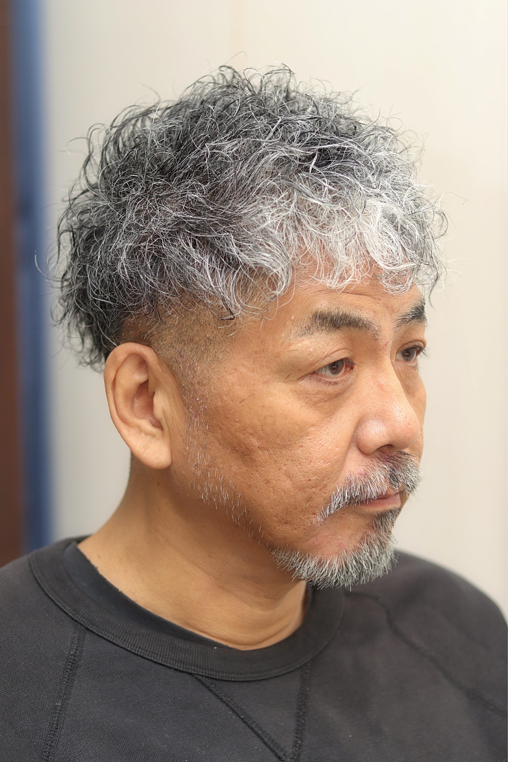 【ヨシザワ人形町】ツーブロックスパイラルパーマ