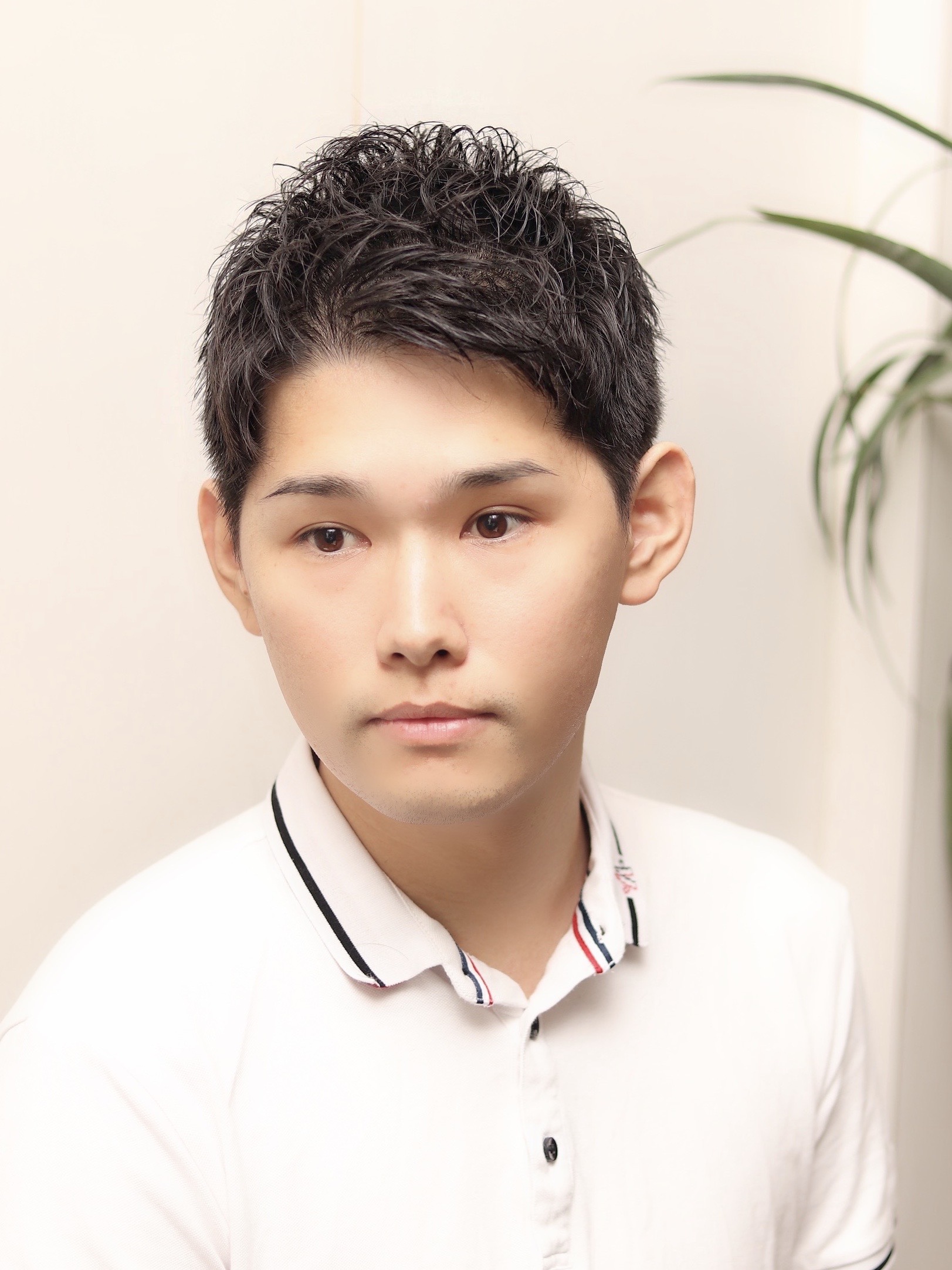 【ヨシザワ人形町】アップバングパーマショート