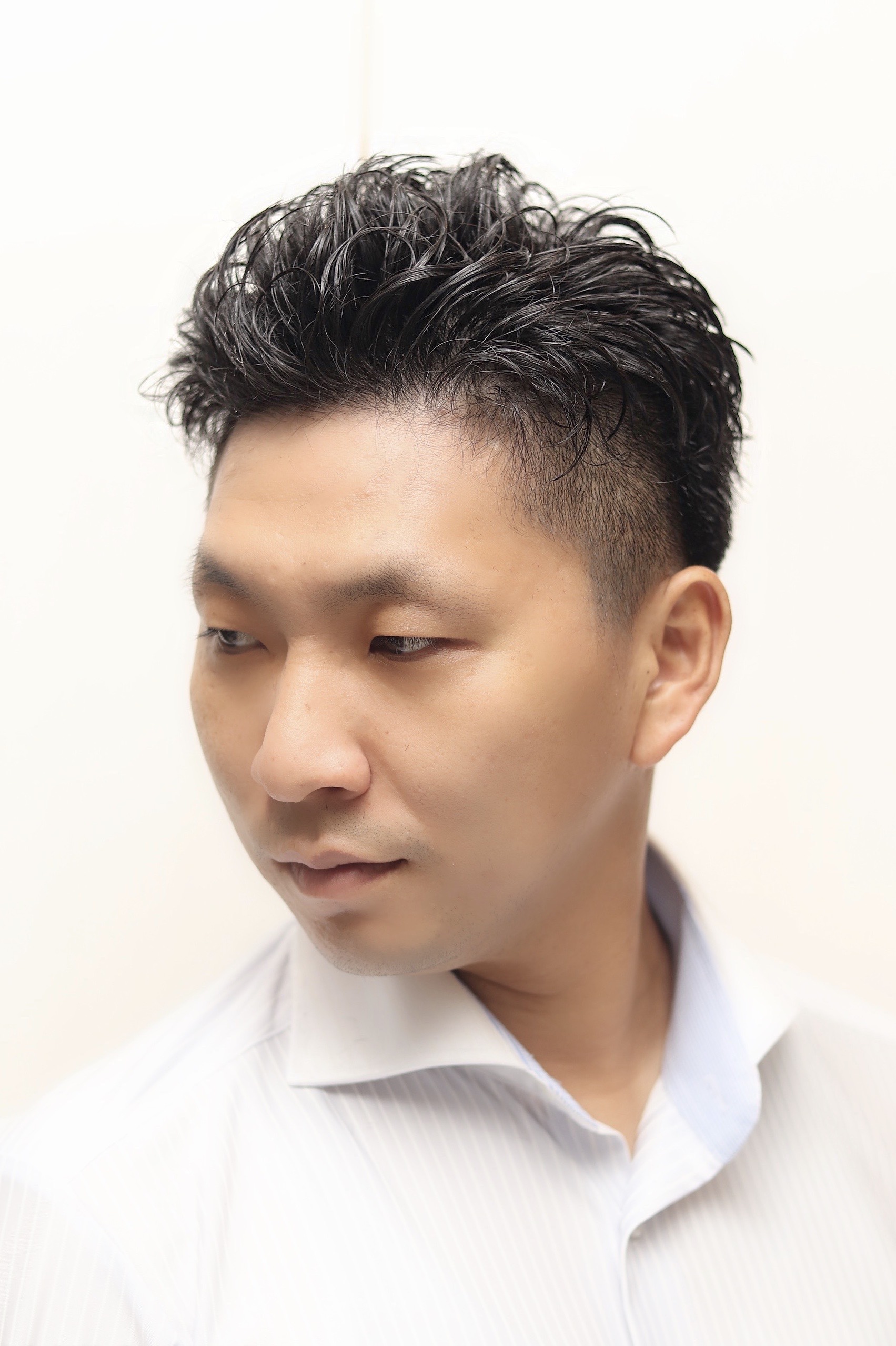 【ヨシザワ人形町】ツーブロックワイルドパーマ