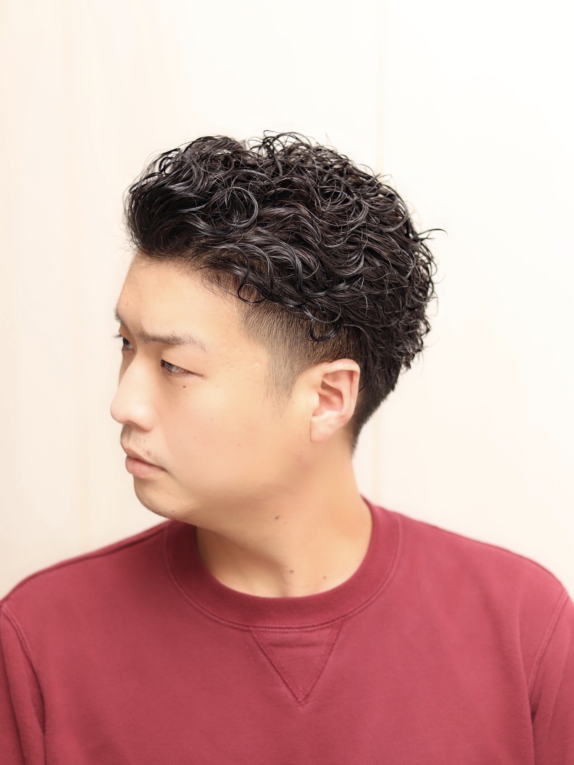 【ヨシザワ人形町】七三オールバックハードパーマ