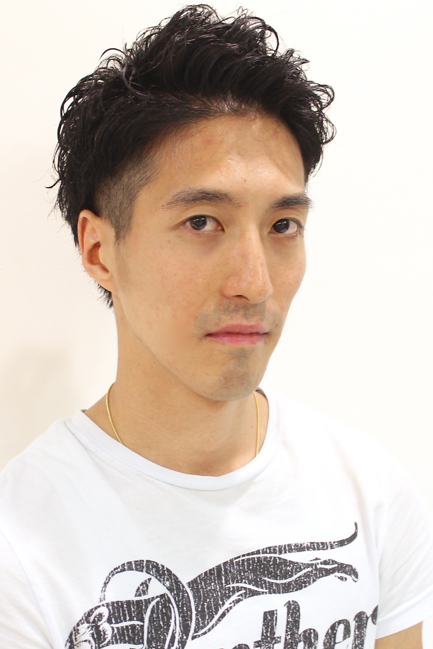 【ヨシザワ人形町】ツーブロックパーマスタイル