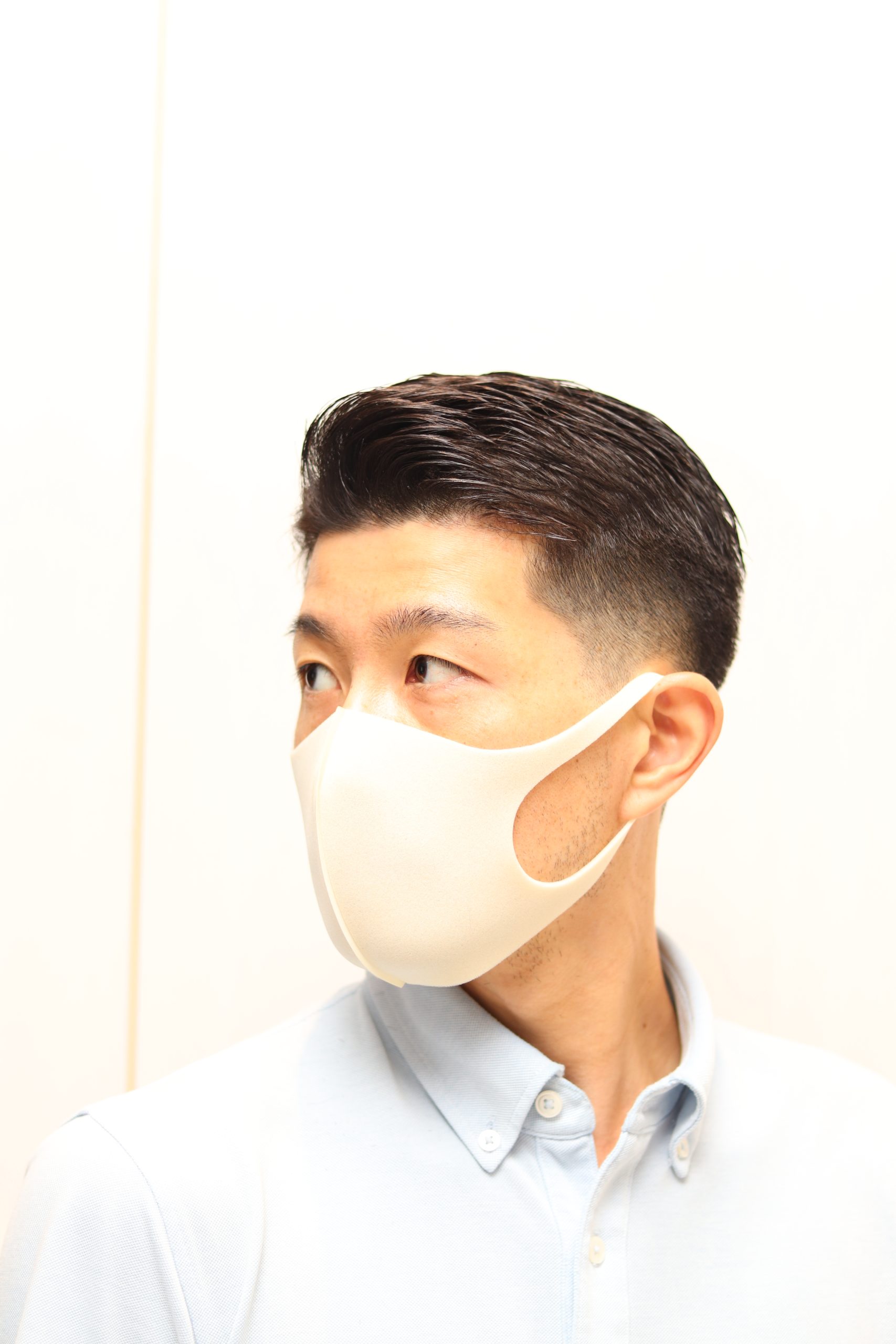 【ヨシザワ人形町】七三フェードオールバックスタイル