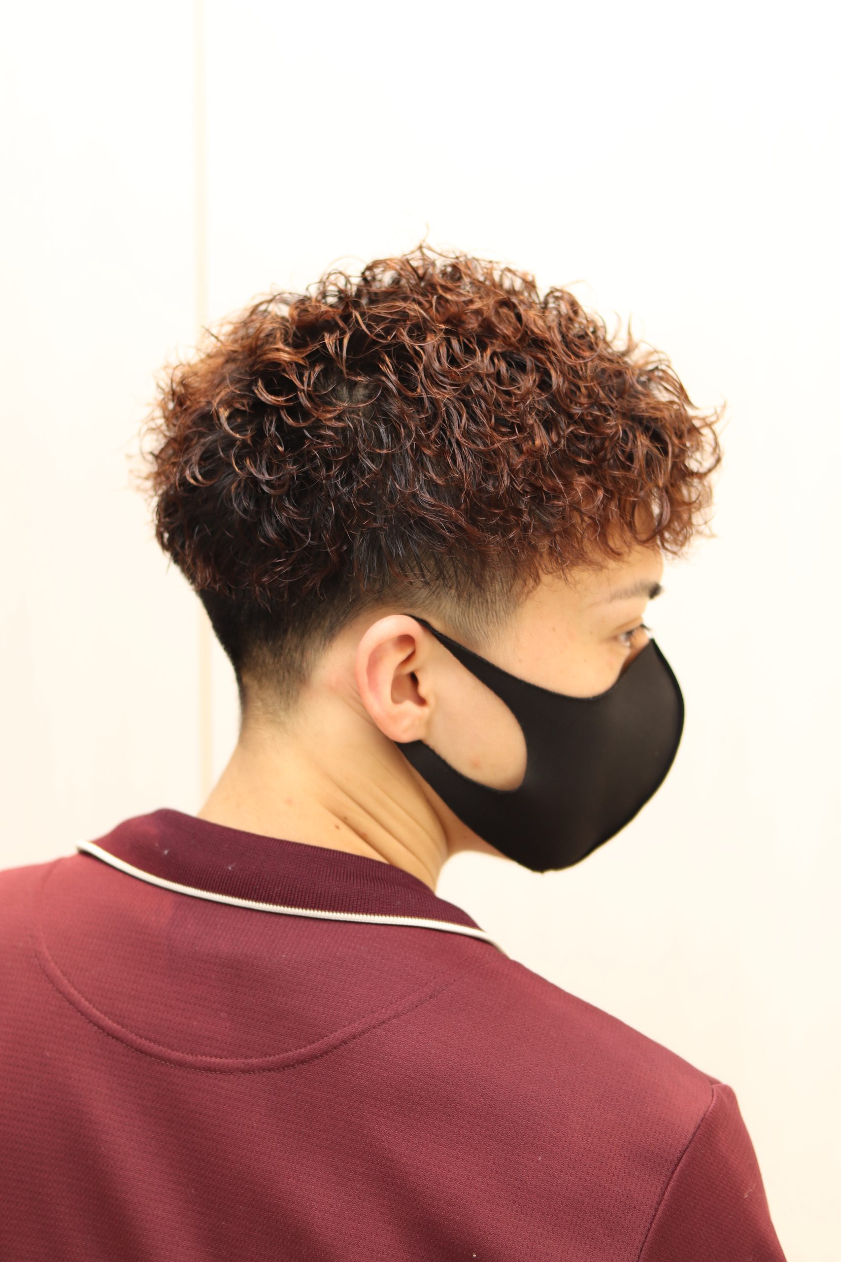 【ヨシザワ人形町】外国人風ツーブロックハードパーマ