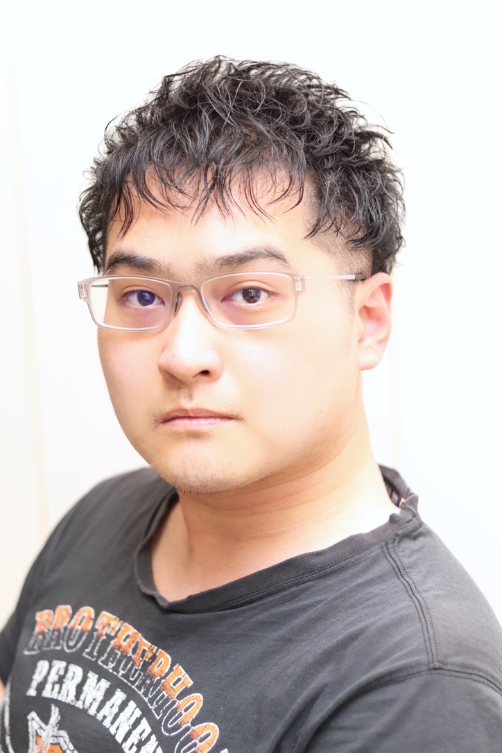 【ヨシザワ人形町】ショートツーブロックランダムパーマ