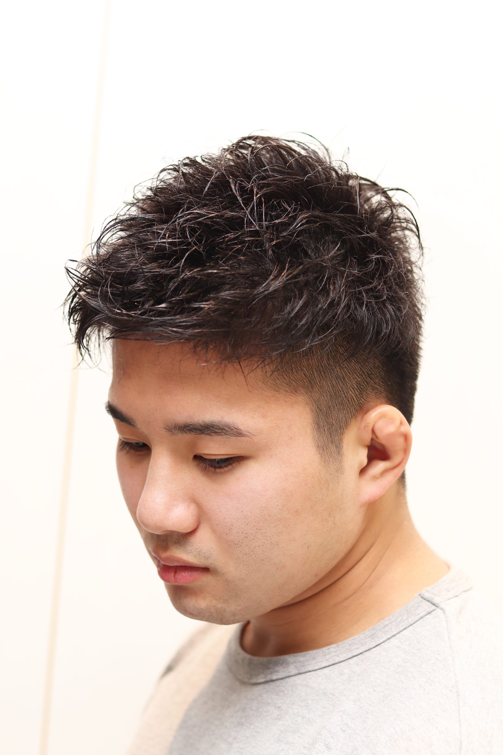 【ヨシザワ人形町】ツーブロックビジネスゆるパーマ