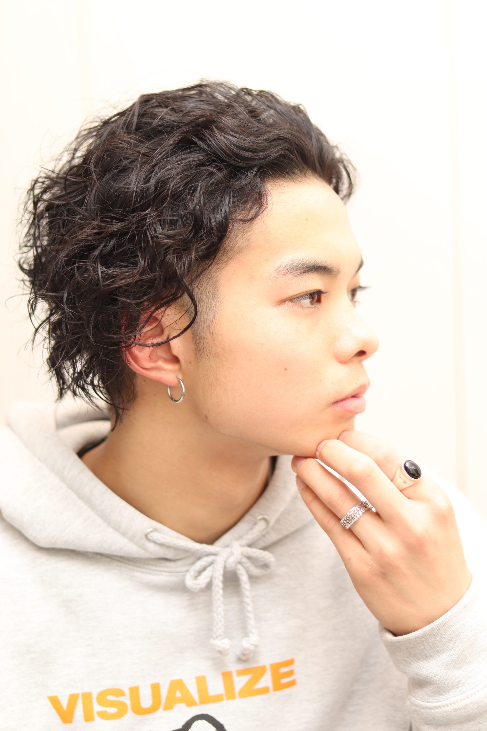 【ヨシザワ人形町】ストリートスパイラルパーマツーブロック