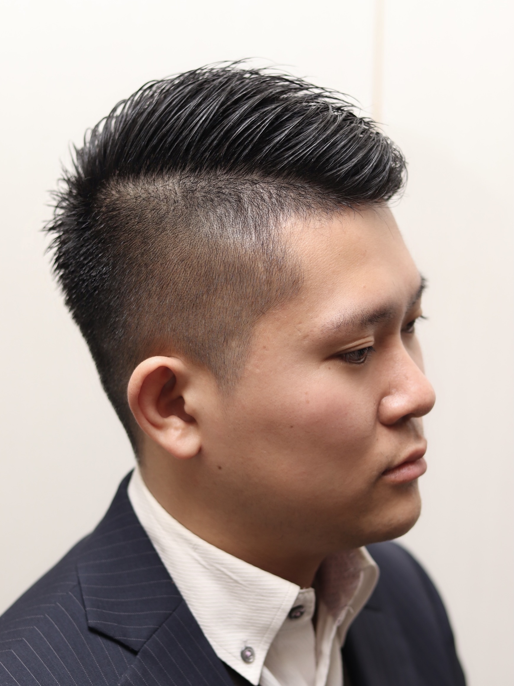 【ヨシザワ人形町】ビジネスソフモヒシルエットツーブロック