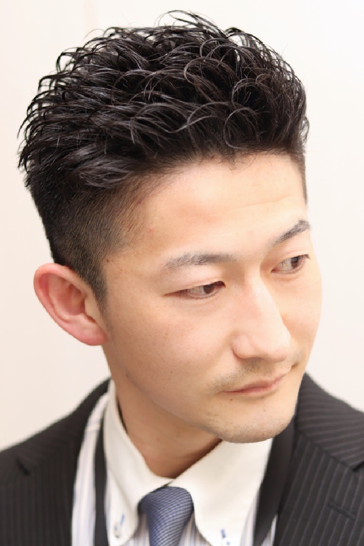 【ヨシザワ人形町】ビジネスツーブロックソフトパーマ